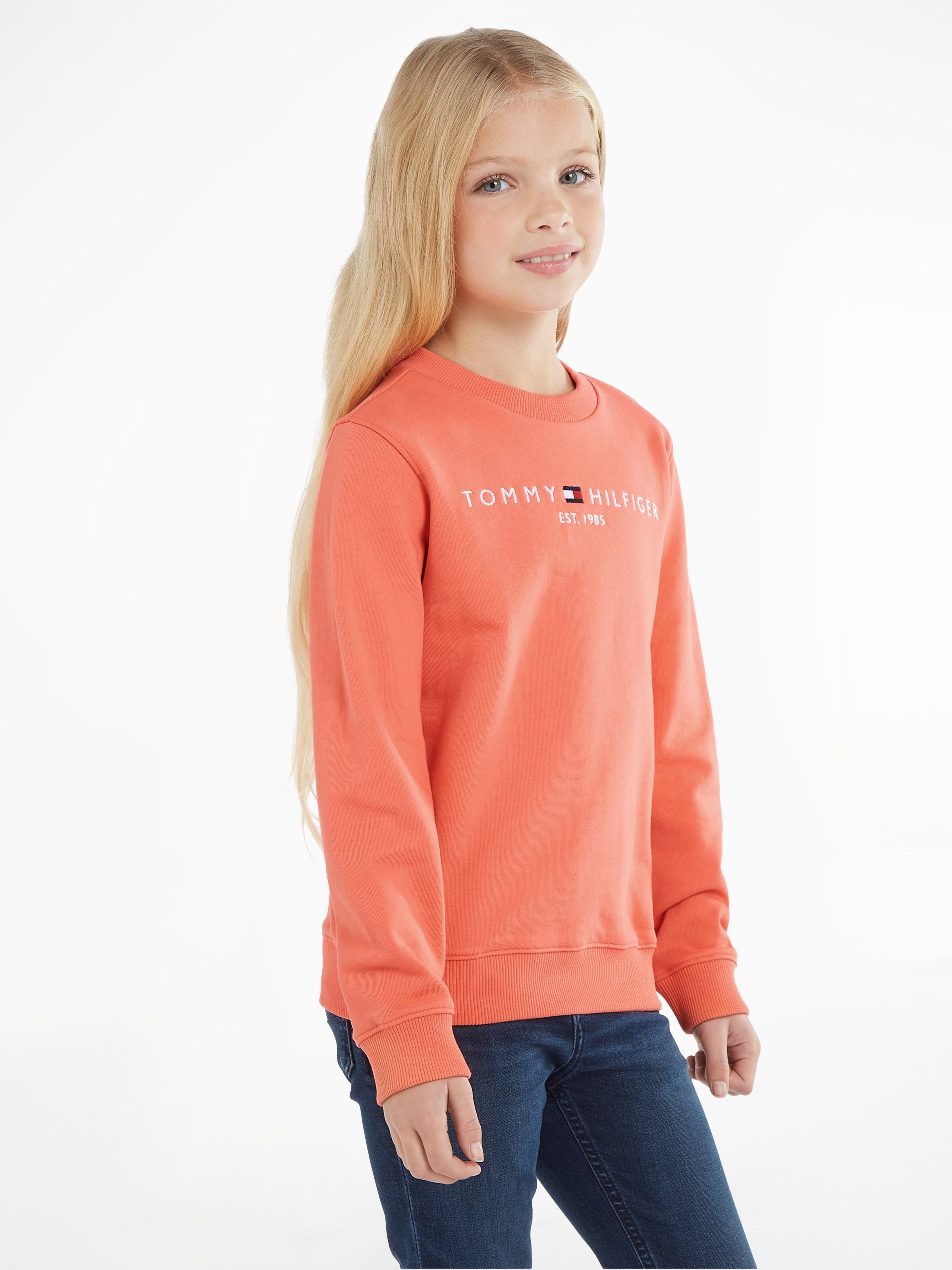Tommy Hilfiger Sweatshirt U ESSENTIAL SWEATSHIRT mit Tommy Hilfiger  Logo-Schriftzug | Sweatshirts