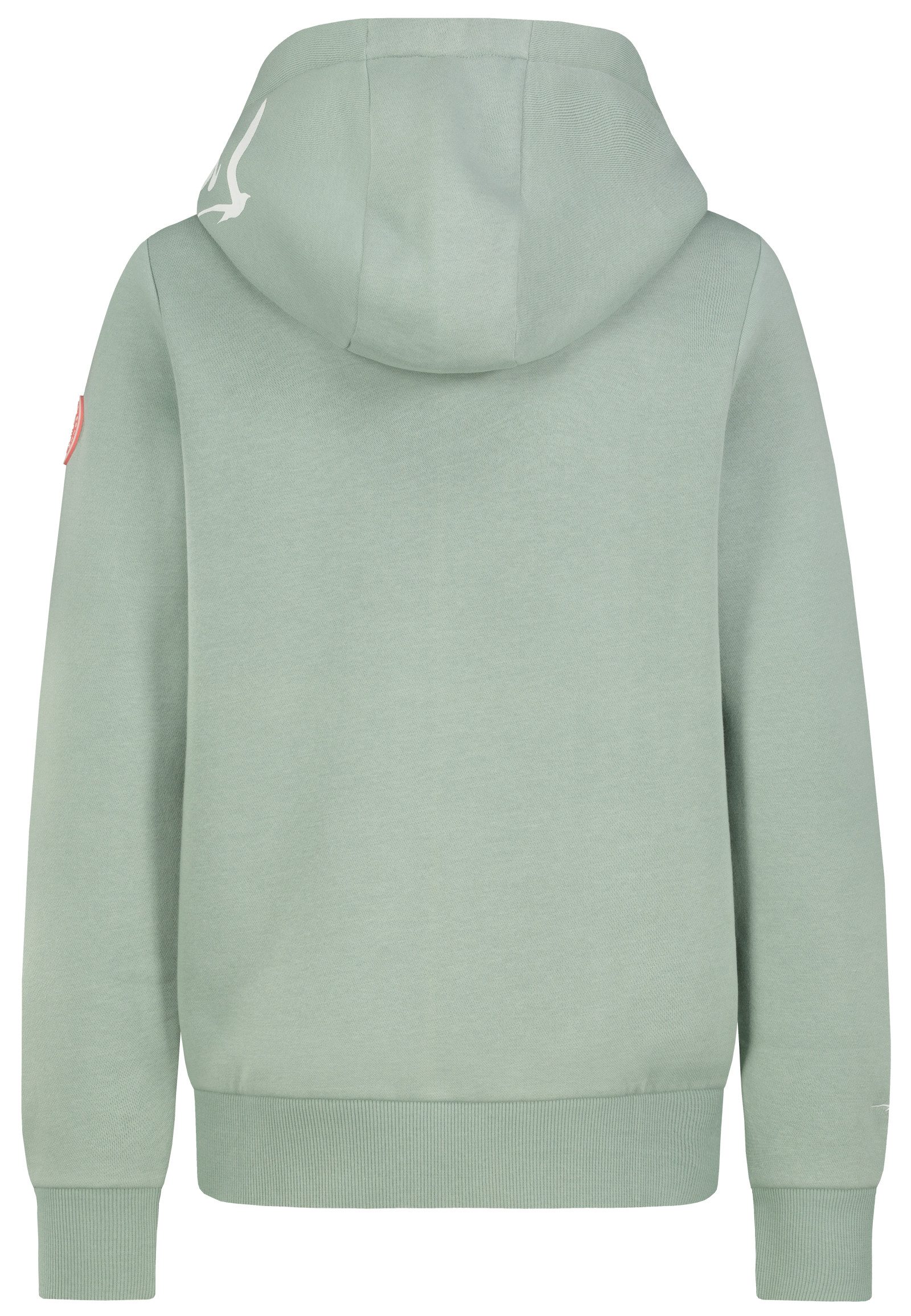 Eight2Nine Kapuzenpullover Damen Hoodie Kapuzenpullover mit Küstenprint Swe günstig online kaufen