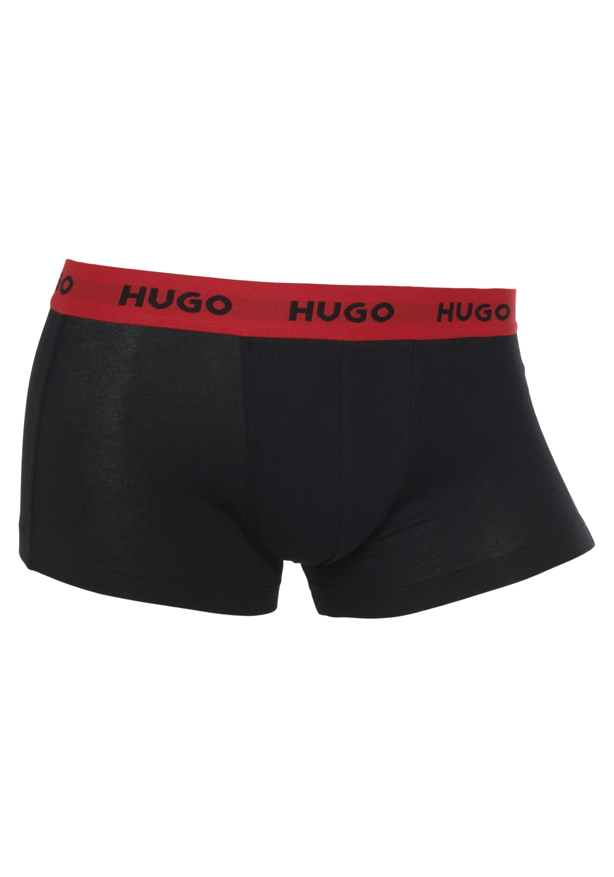 HUGO Boxershorts (Packung, 3-St., 3er-Pack) Open_Miscellaneous983 mit Markenlogo