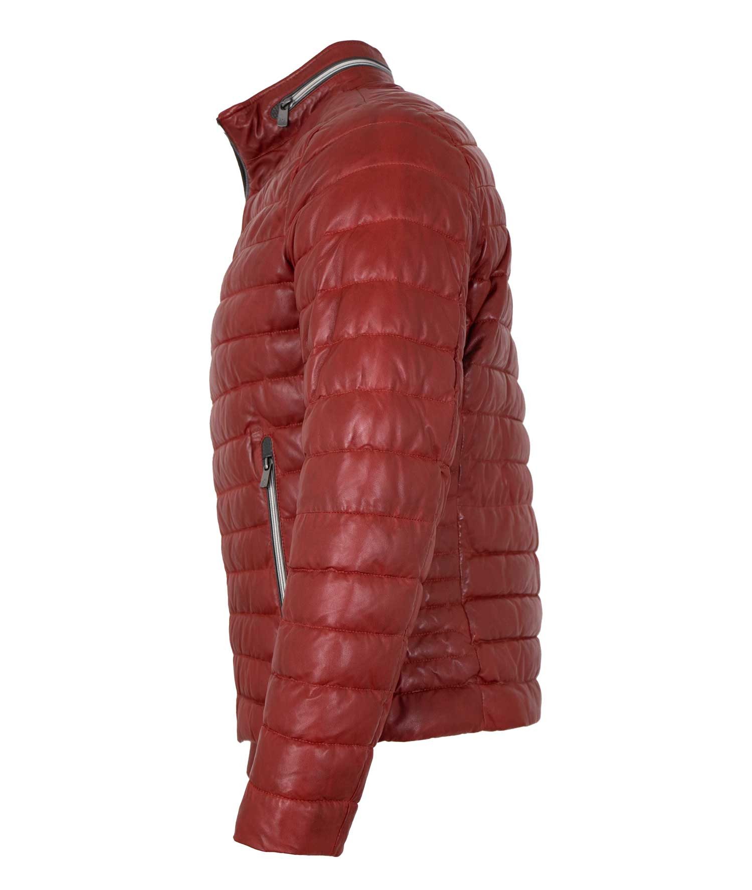 Milestone Lederjacke MSCortino Milestone - Herren Lederjacke Steppjacke Lammnappa