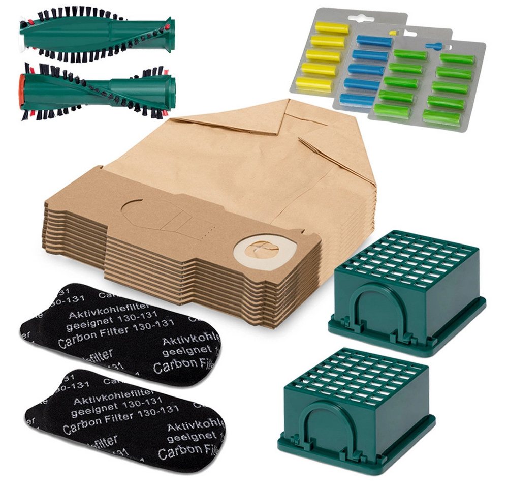 Thumbnail - PRIMEBAG Staubsaugerbeutel 66 tlg Sparset 30 Staubsaugerbeutel - Filterset passend für Vorwerk Ko