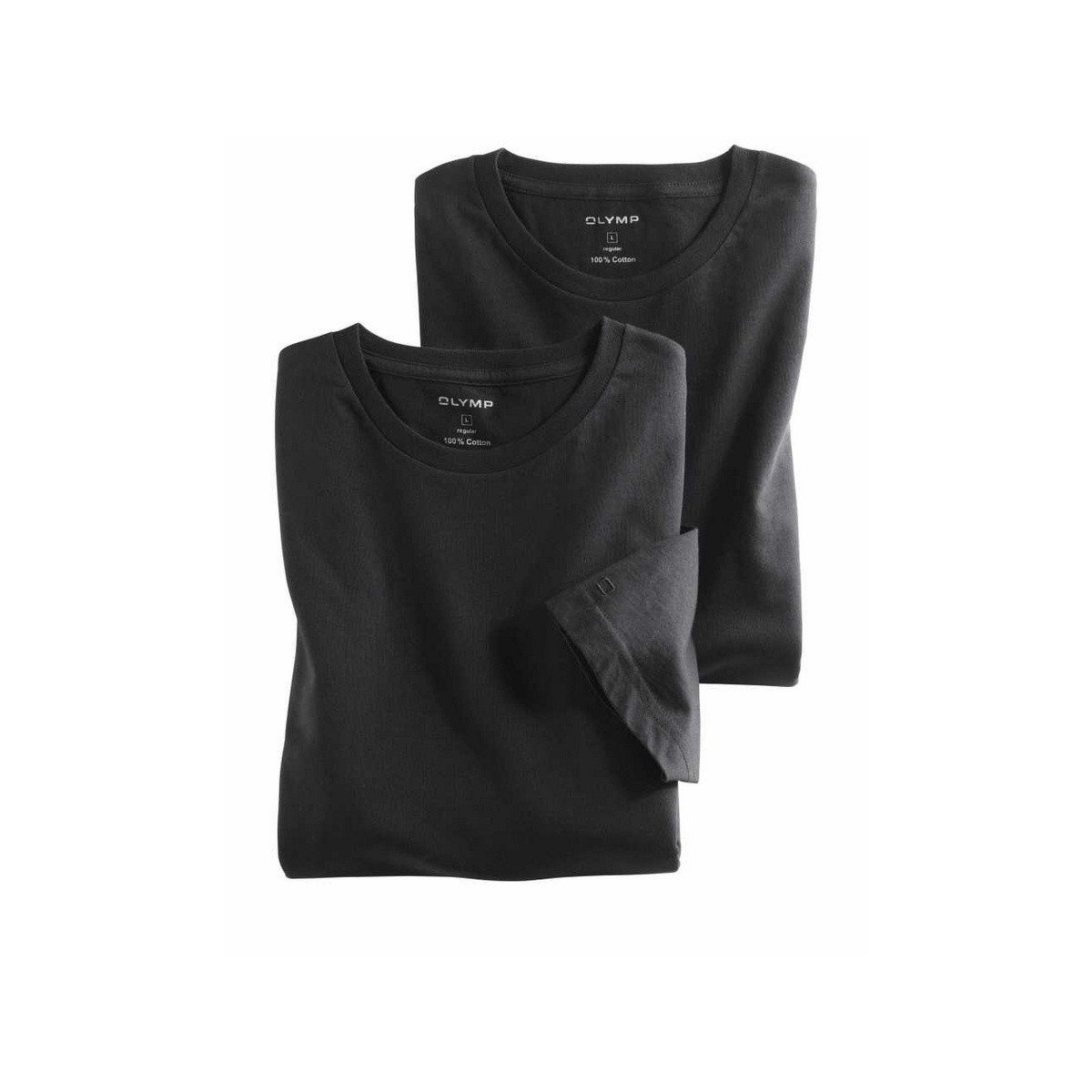 OLYMP T-Shirt Rundhals T-Shirt für Herren (1-tlg., keine Angabe) günstig online kaufen