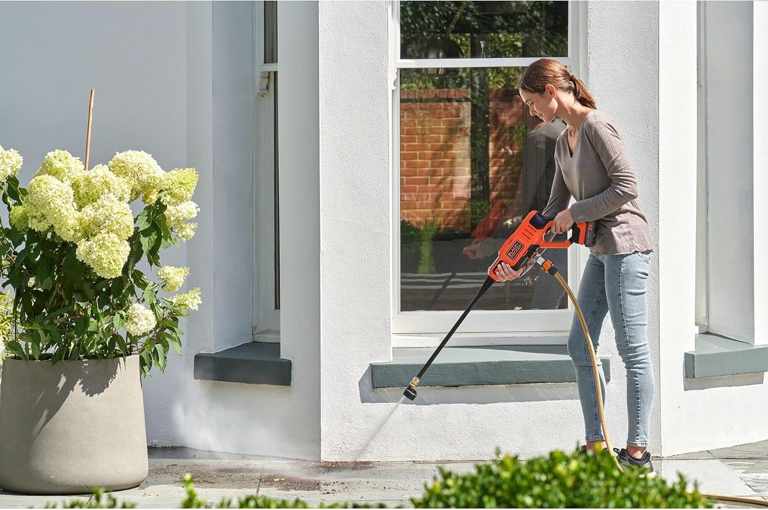 Black + Decker Sprühlanze Sprühlanze für Akku-Druckreiniger 57 cm Länge, 1-tlg.