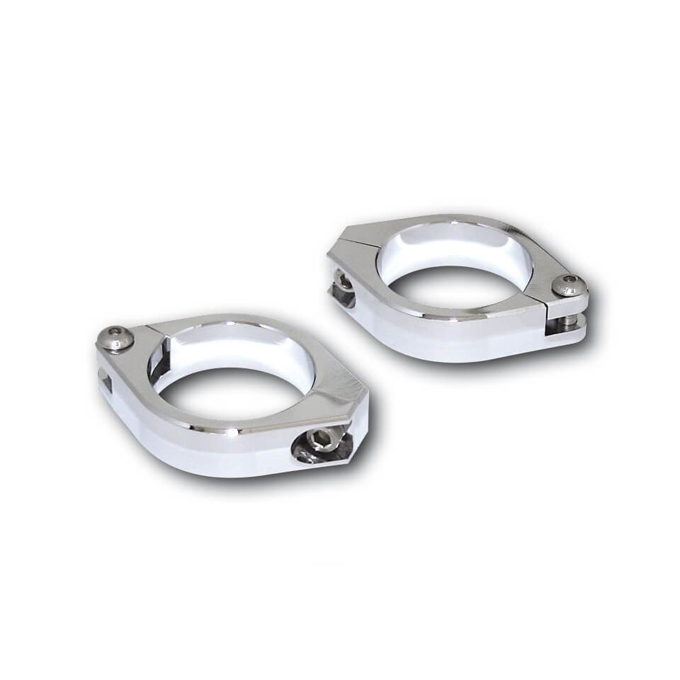 Highsider Motorradhose CNC Standrohrschellen, 38-41 mm