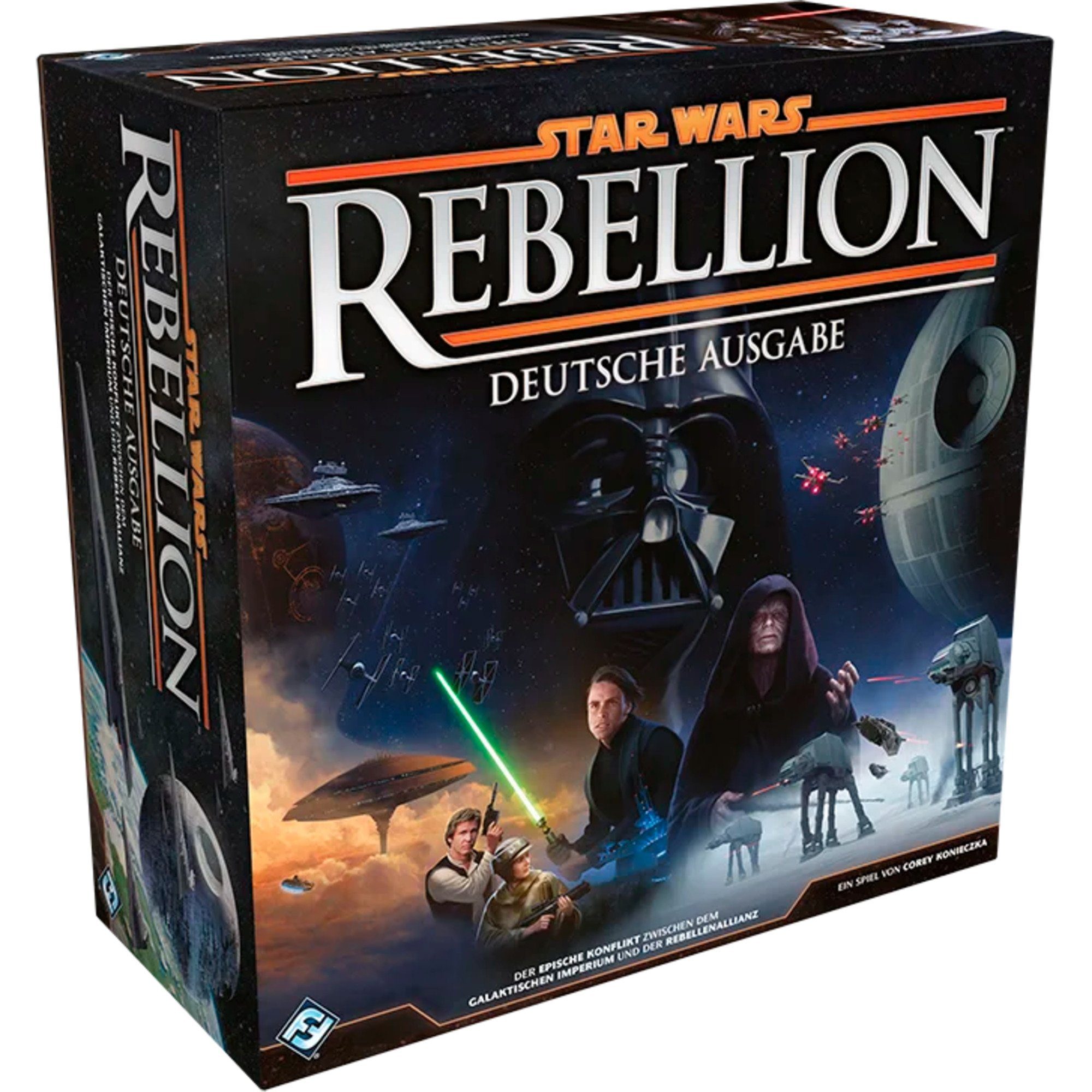 Asmodee Spiel Asmodee Star Wars Rebellion, Brettspiel
