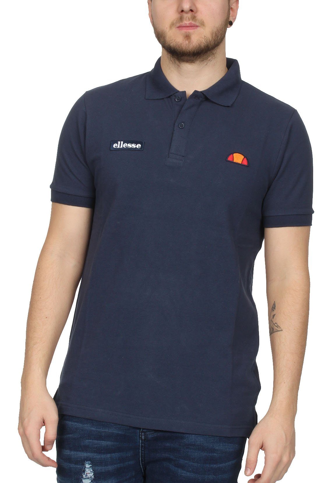 Ellesse Poloshirt Ellesse Poloshirt Herren MONTURA POLO Dunkelblau Navy