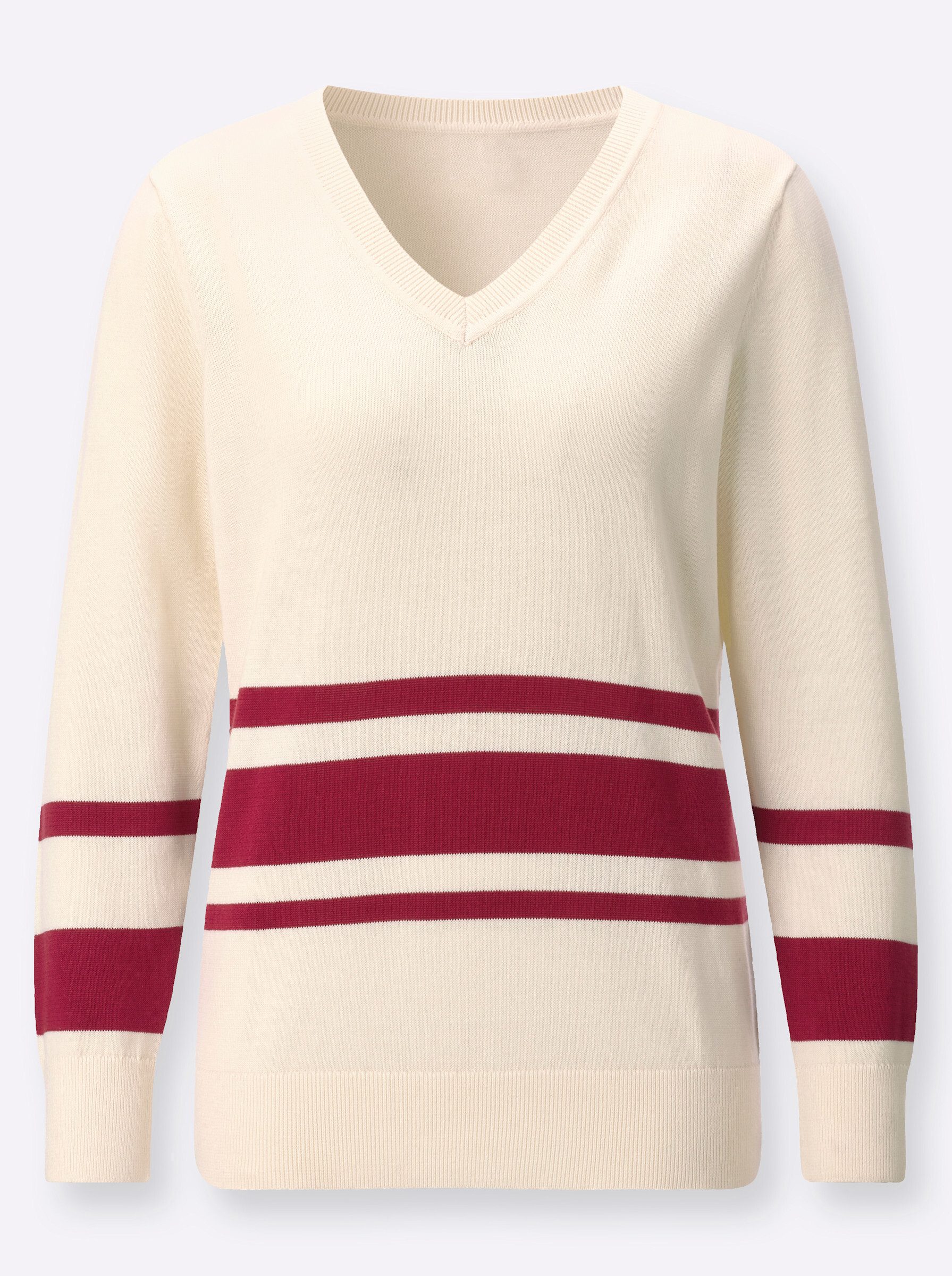 Strickpullover Langarm-Pullover Langarm Jersey