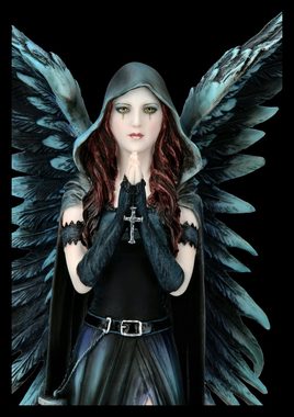 Figuren Shop GmbH Fantasy-Figur Engel Figur - Harbinger - Der Vorbote - Anne Stokes - Fantasy Dekofigur Gothic