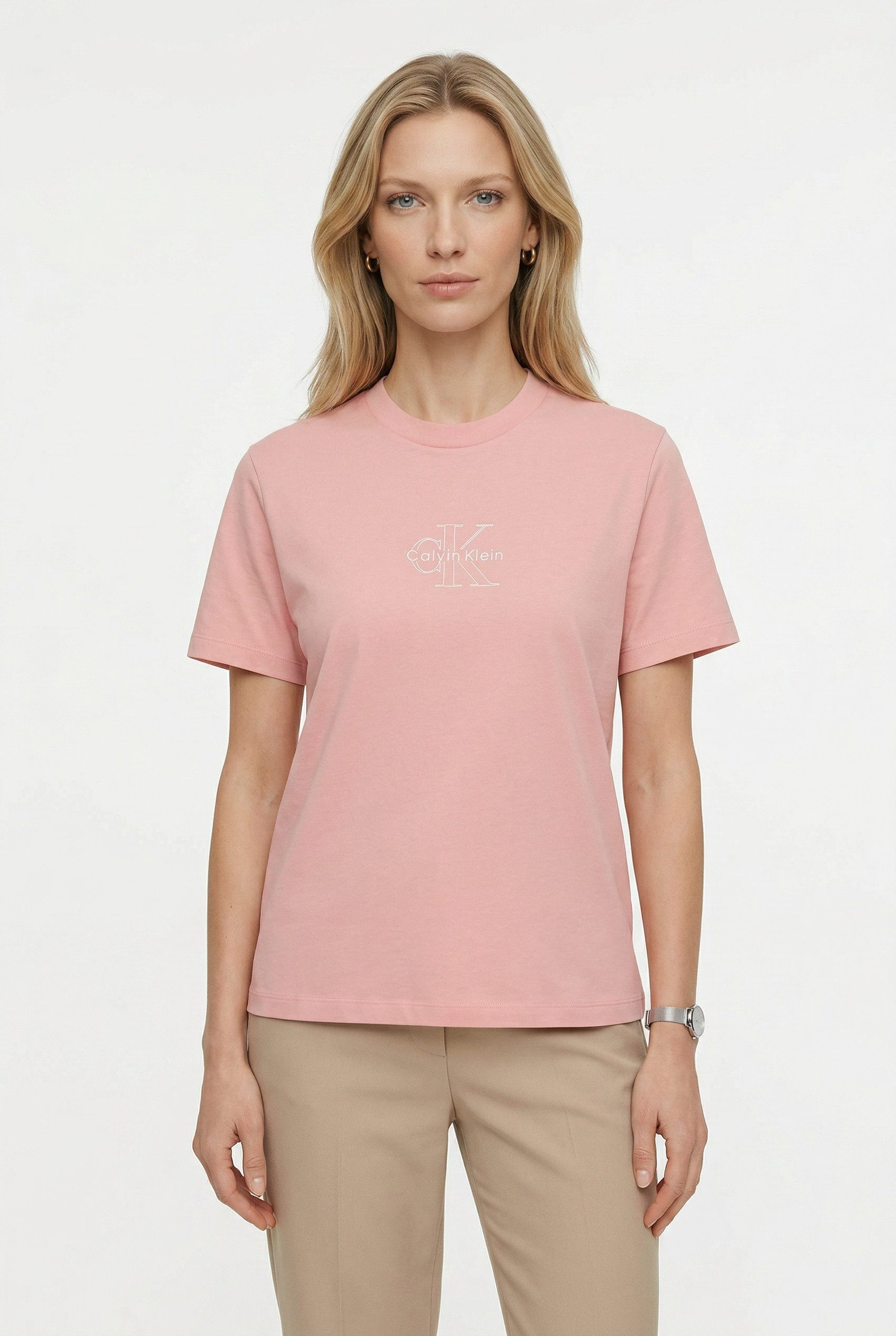 Calvin Klein Jeans T-Shirt CLASSIC SEASONAL MONOLOGO TEE Regular fit, Logoschriftzug