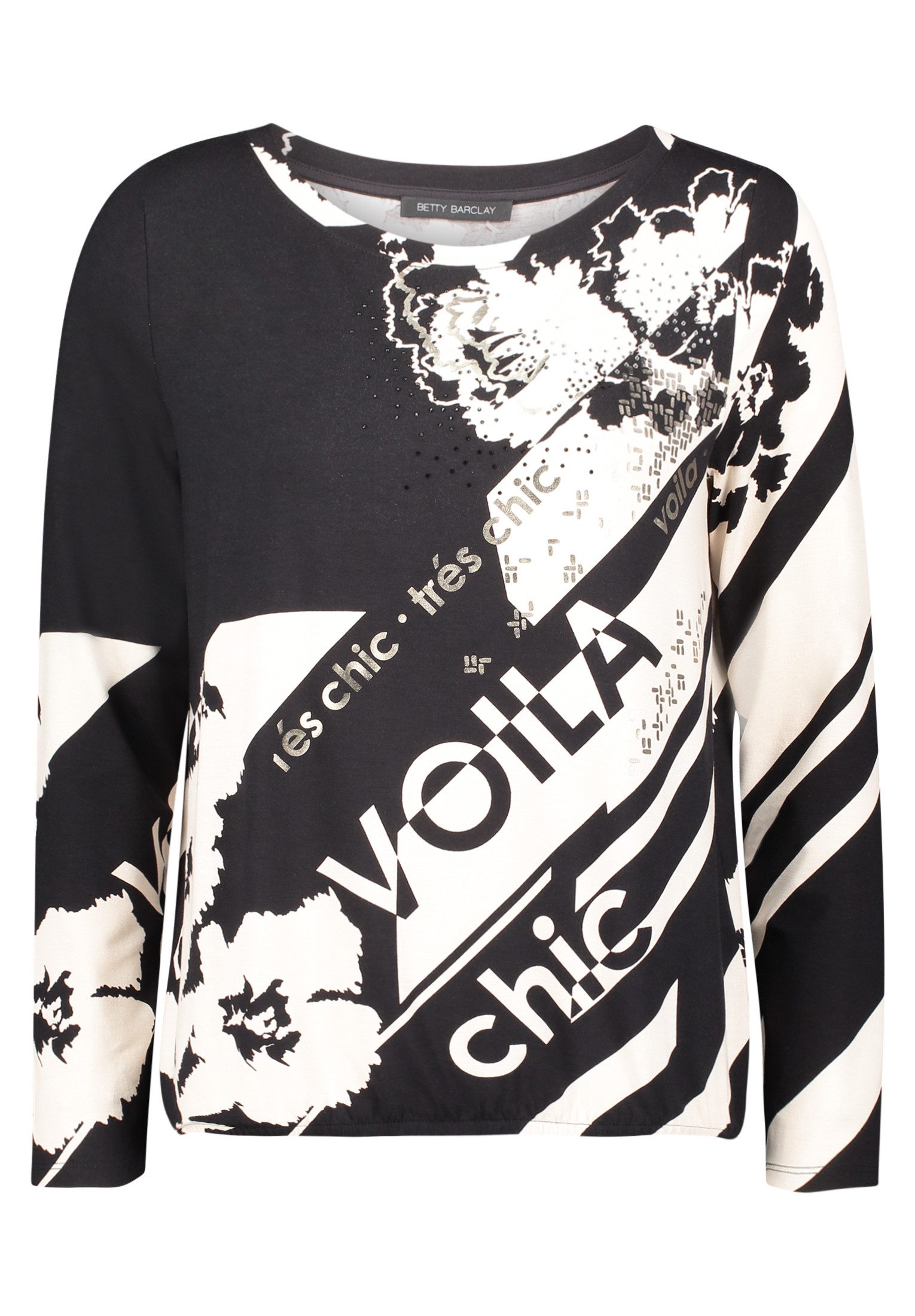 Betty Barclay Kurzarmshirt Damen mit Gummizug (1-tlg) günstig online kaufen