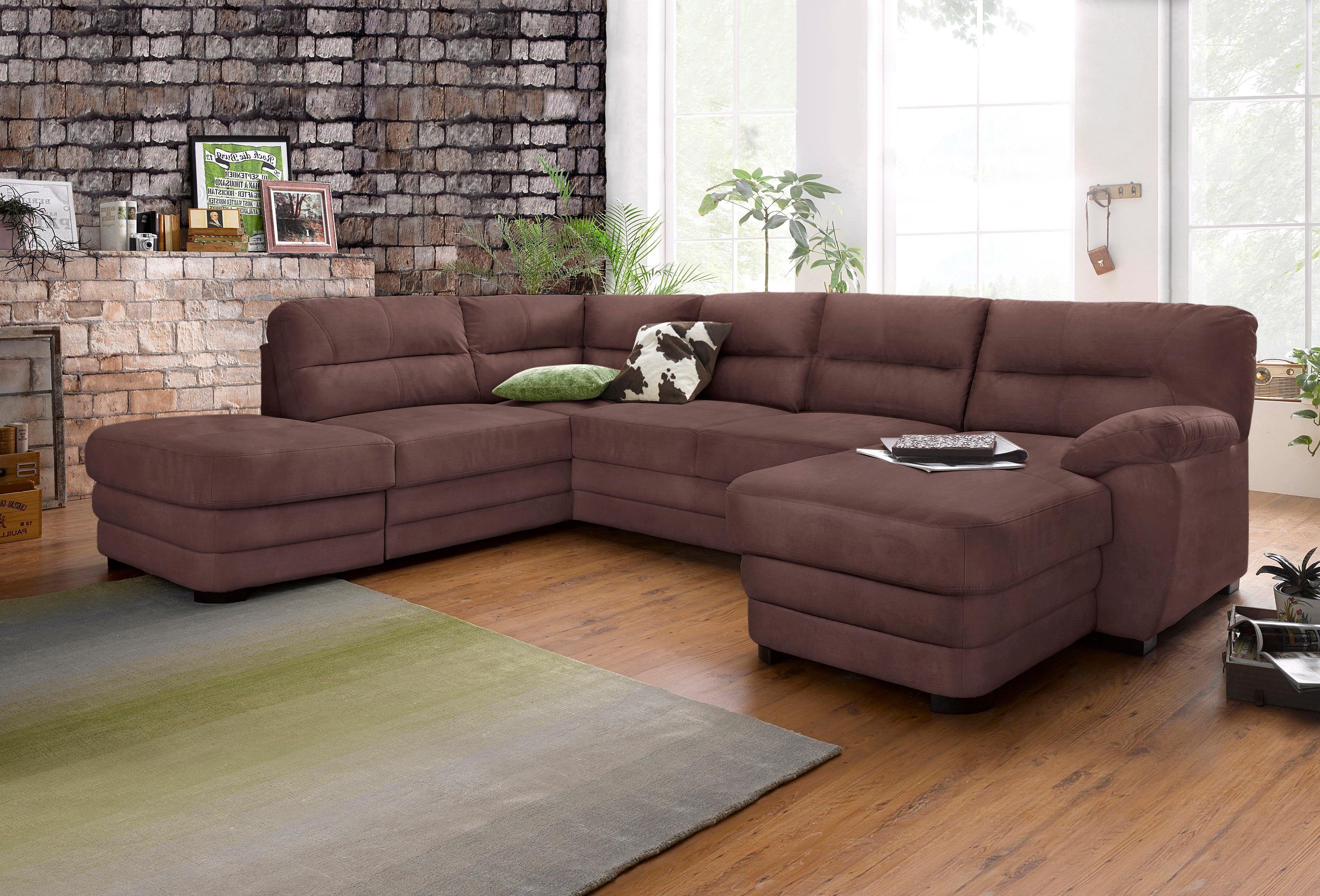 COTTA Wohnlandschaft "Royale U-Form", wahlweise mit Bettfunktion günstig online kaufen