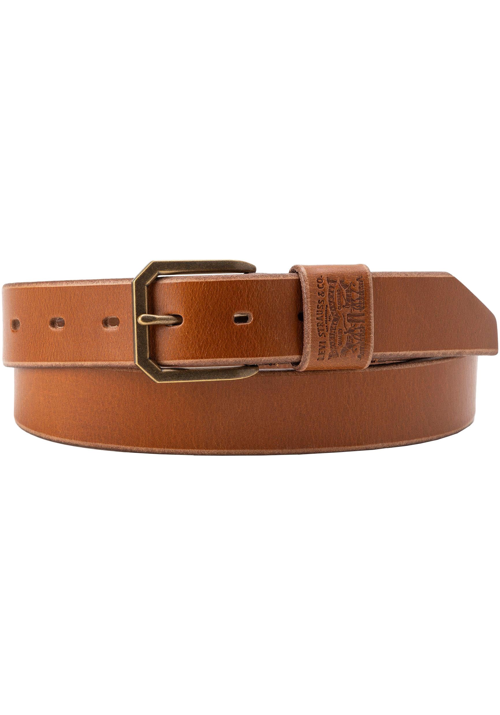Levi's® Ledergürtel WIDE LOOP TWO HORSE BELT mit Logoprägung günstig online kaufen