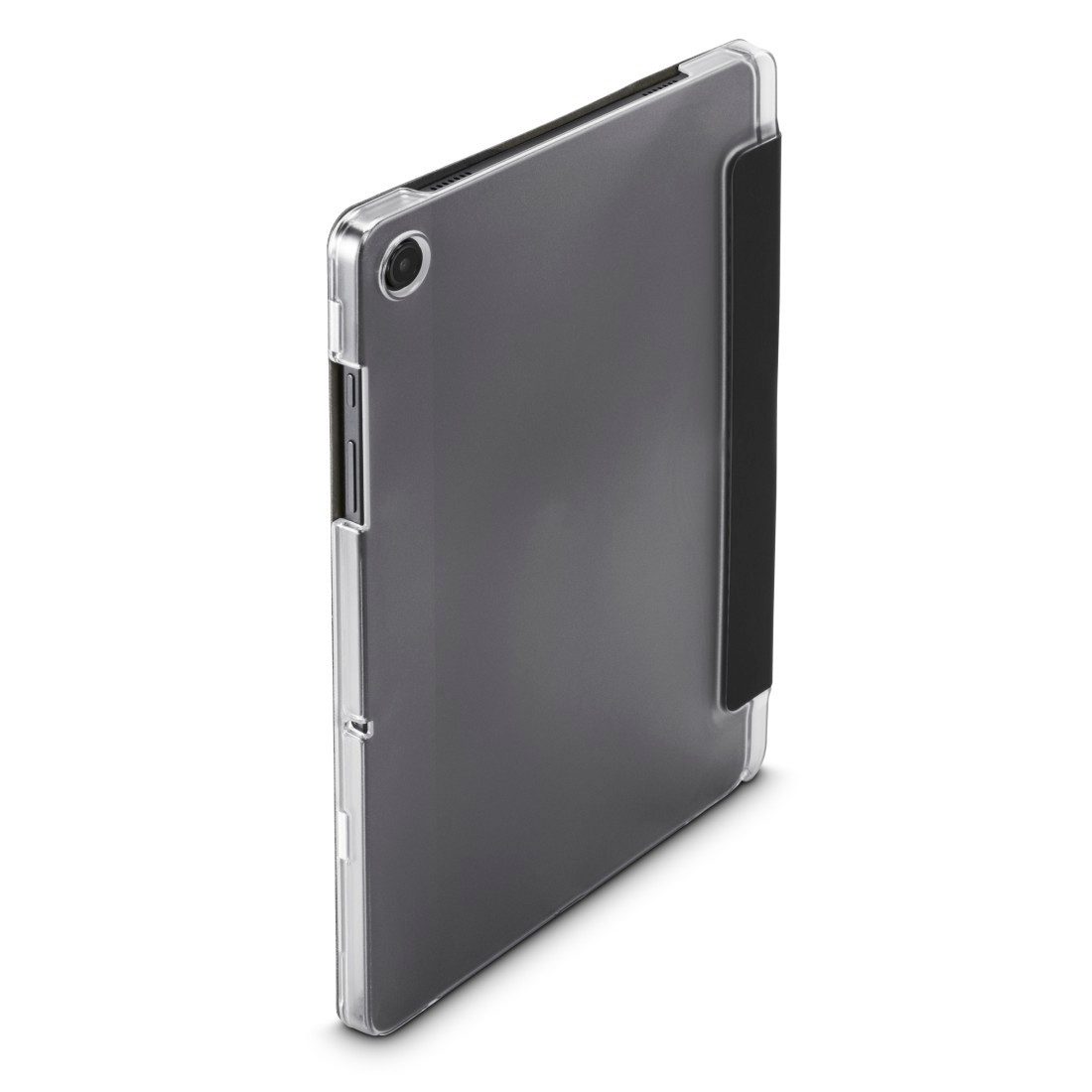 Hama Tablet-Hülle Tablet-Hülle mit Stiftfach für Galaxy Tab A11+/A9+ 11“, schwarz, Standfunktion, Stiftfach, Magnetverschluss, transparente Rückseite