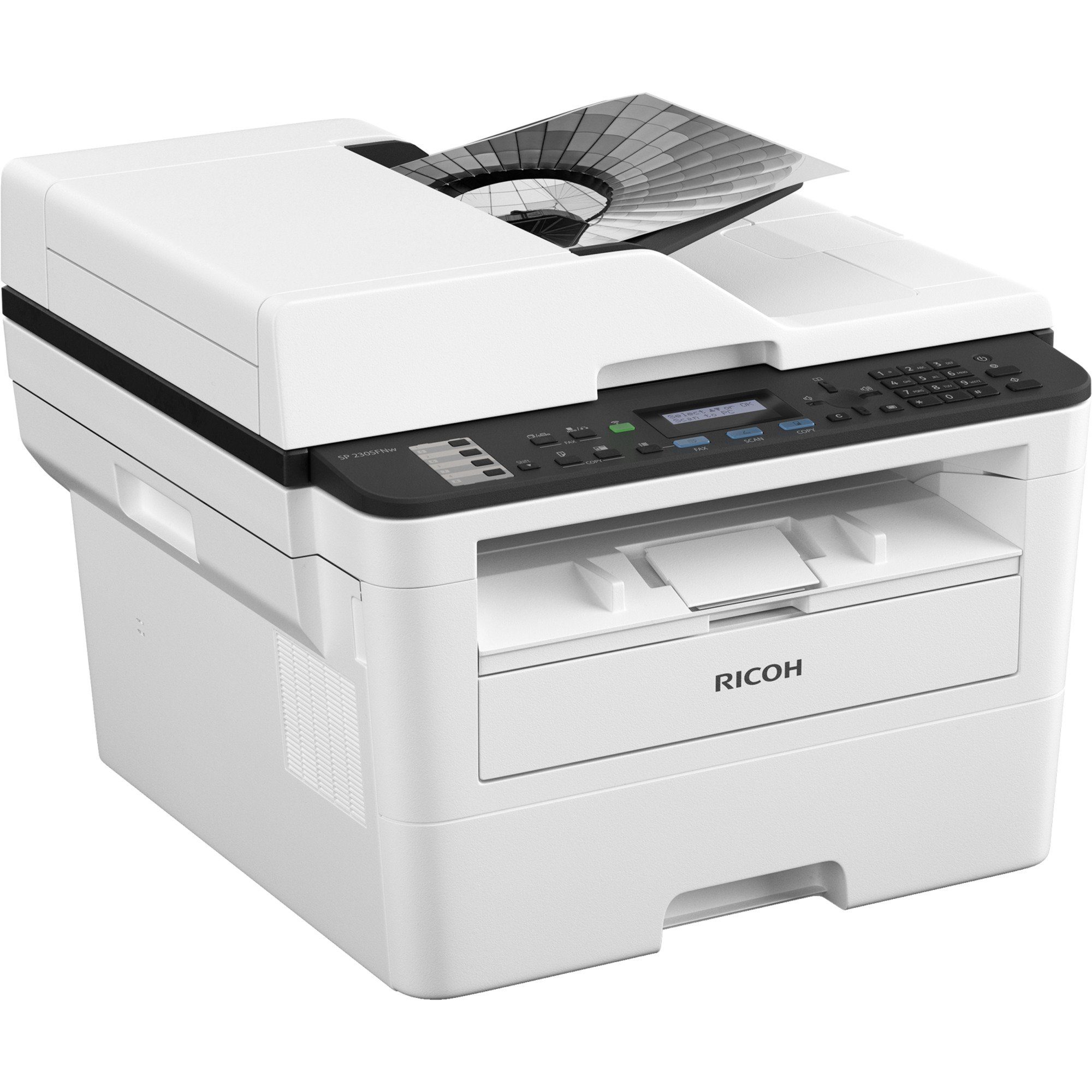 Ricoh SP 230SFNw, Multifunktionsdrucker, (USB, Laserdrucker