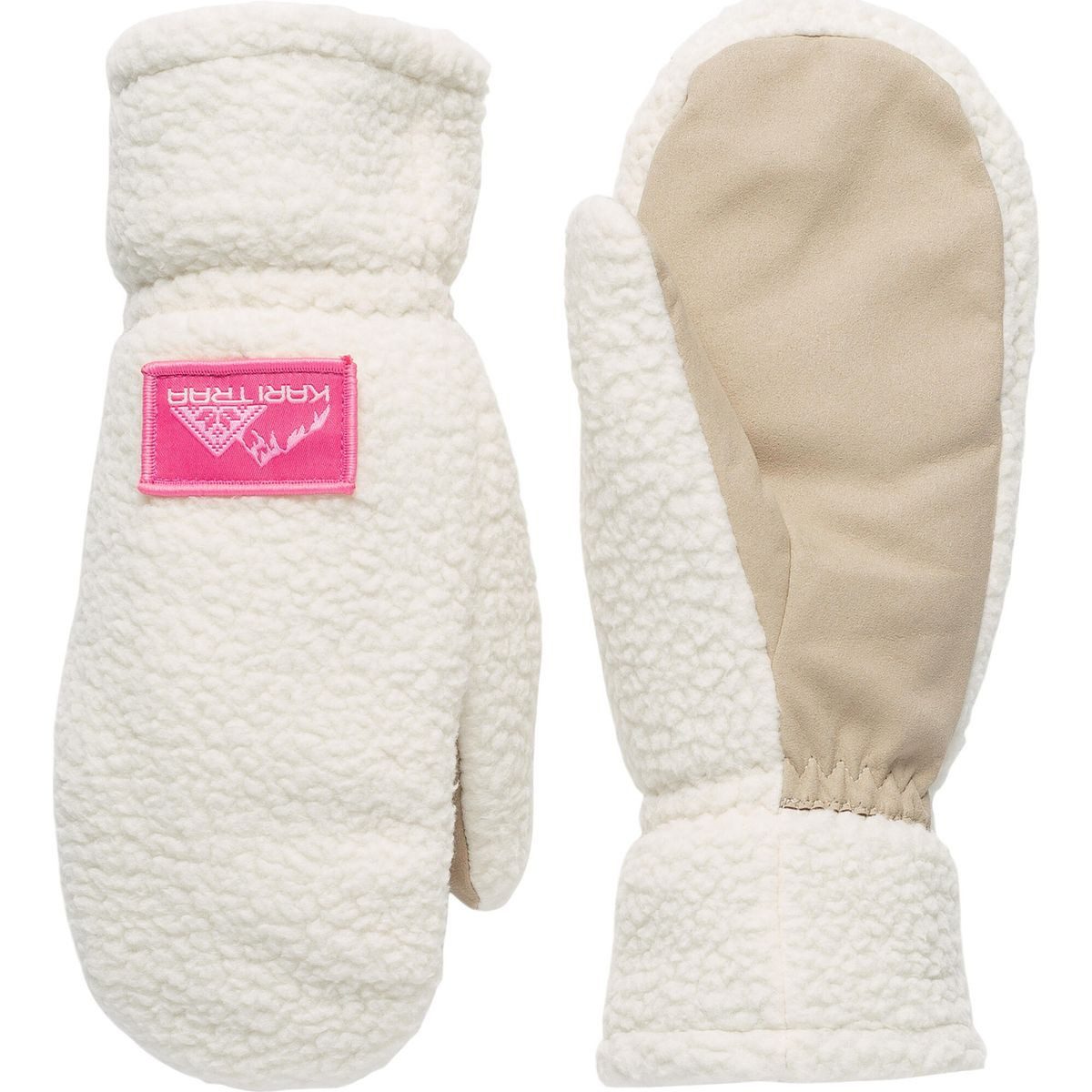 Kari Traa Multisporthandschuhe Rothe Pile Mittens Warme, weiche Damen-Fäustlinge aus recyceltem Fleece-Material mit