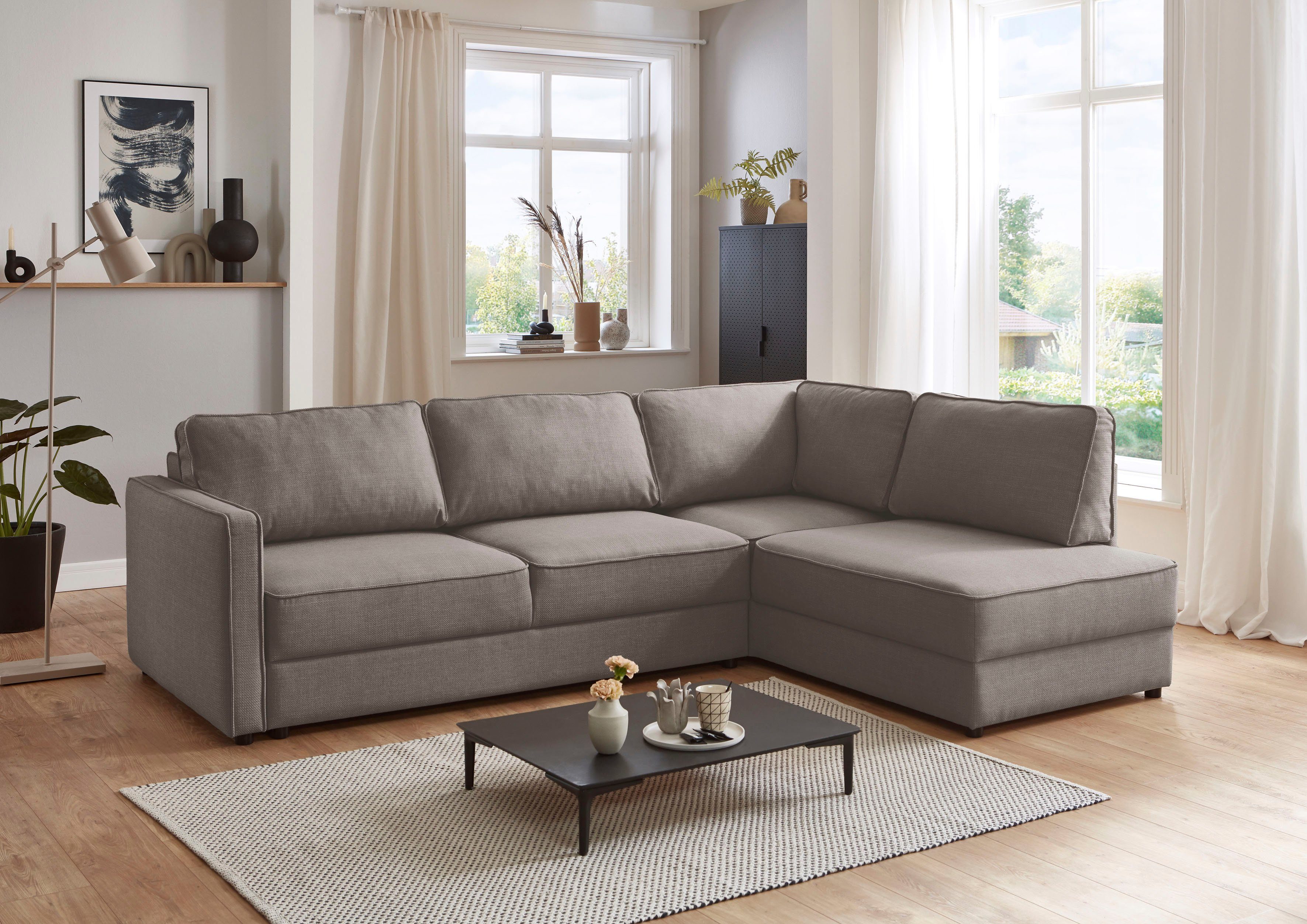 ATLANTIC home collection Schlafsofa Chill, Ecksofa günstig online kaufen