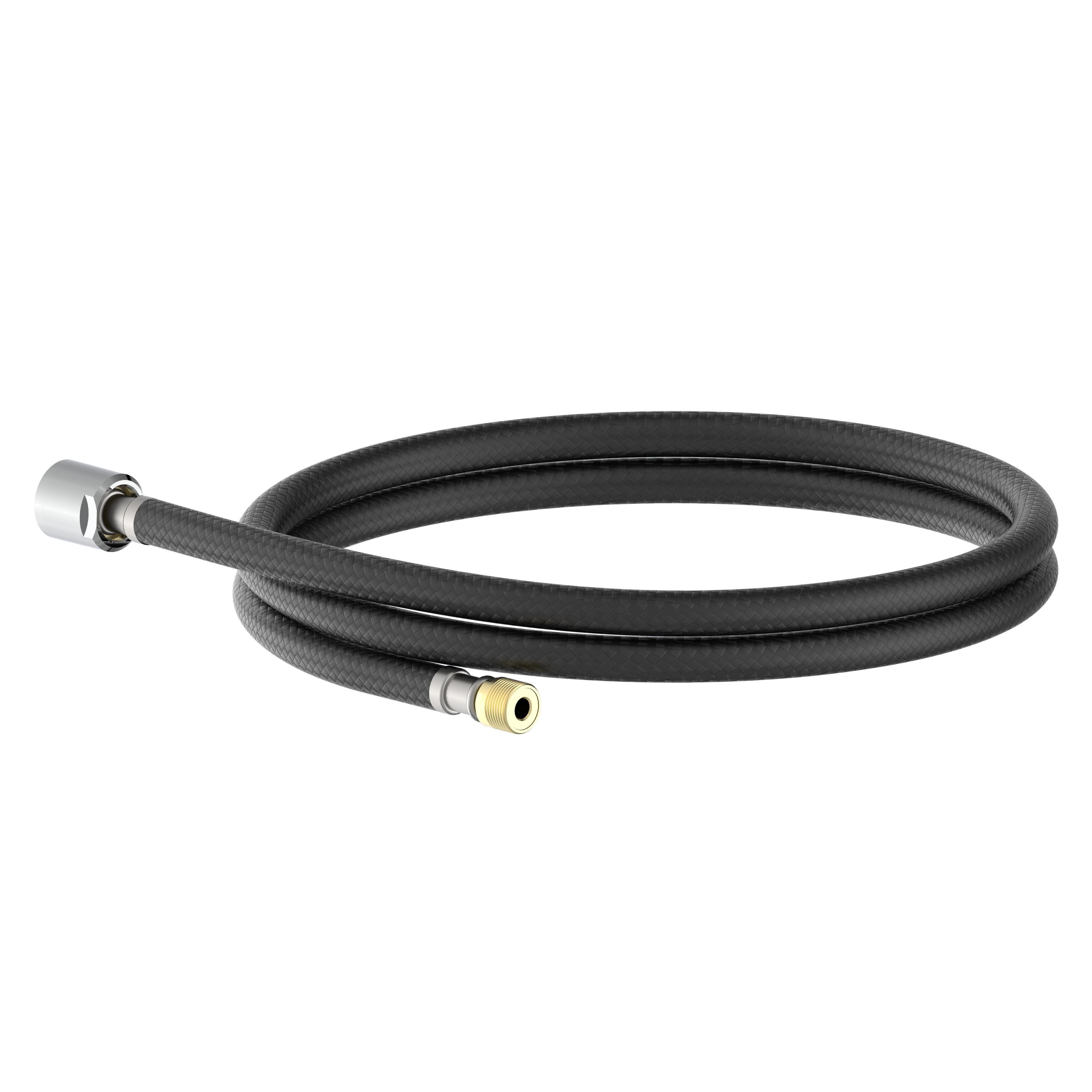 Kirchhoff Flexschlauch Geschirrbrauseschlauch, Schwarz, 150 cm, 1/2" x M15AG