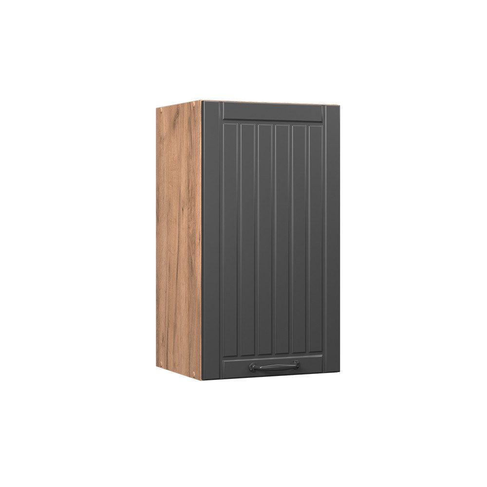 Vicco Hängeschrank Fame-Line, Dunkelgrau/Goldkraft Eiche, 40 cm (1-St)