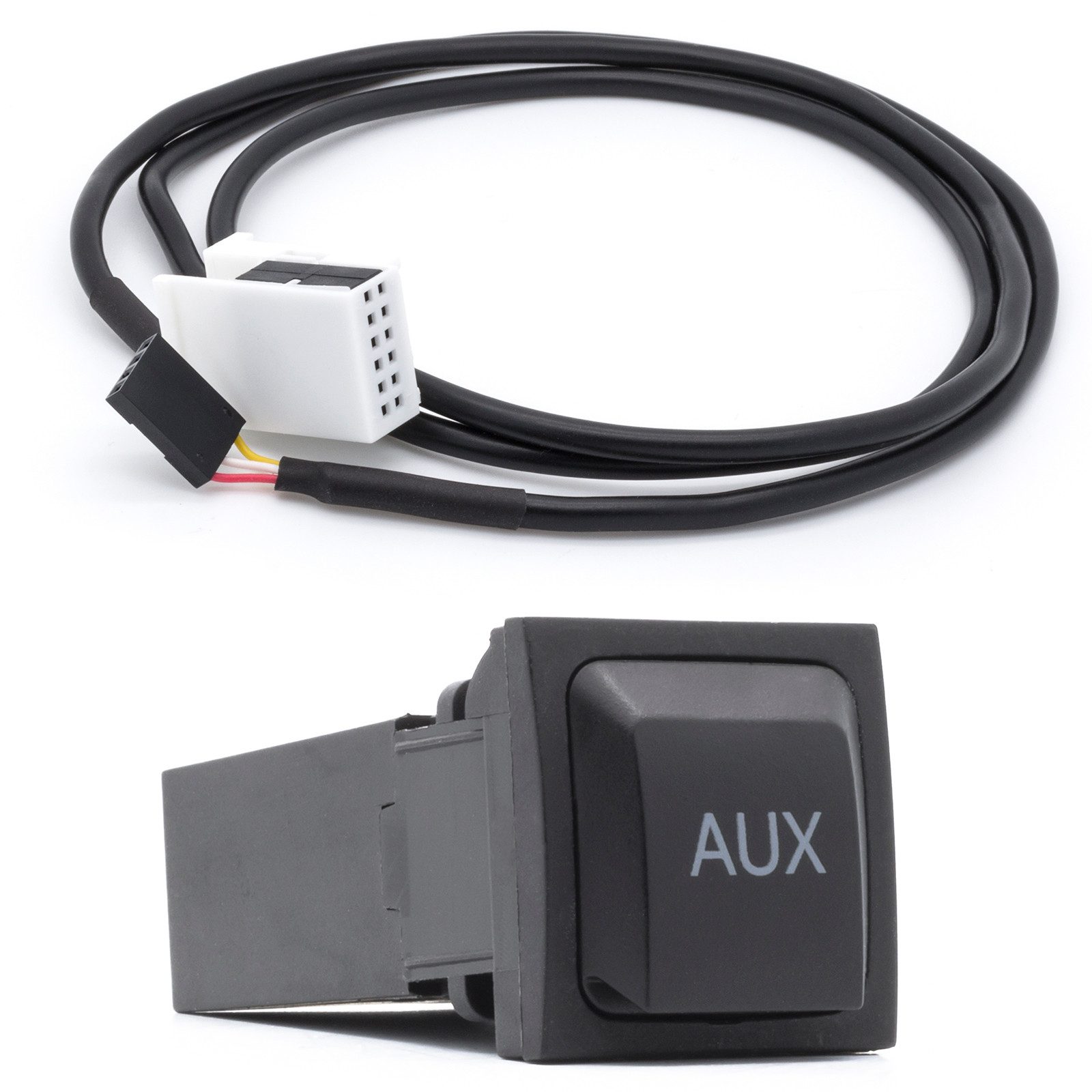 AUX Einbau Adapter Auto Radio passend für VW RCD510 RCD310 RCD300 RCD2 KFZ-Adapter