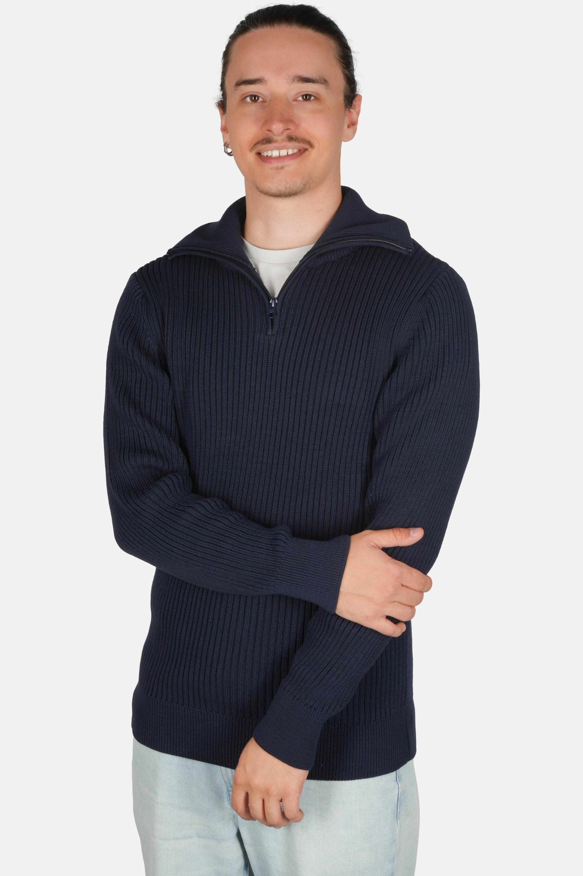 HANSEHELD Troyer Baumwoll-Troyer GOTS Herren Pullover günstig online kaufen
