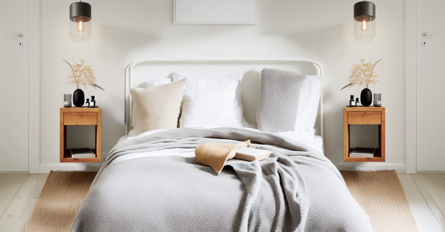 Woodek Design Nachttisch HUGO, kompakten Nachtkonsolen günstig online kaufen
