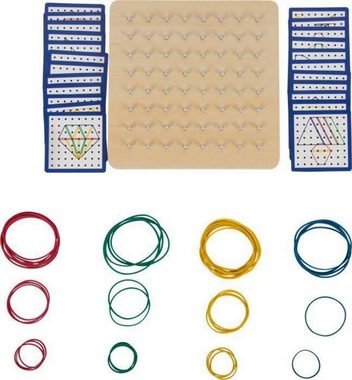 Small Foot Spiel, Geoboard aus Holz