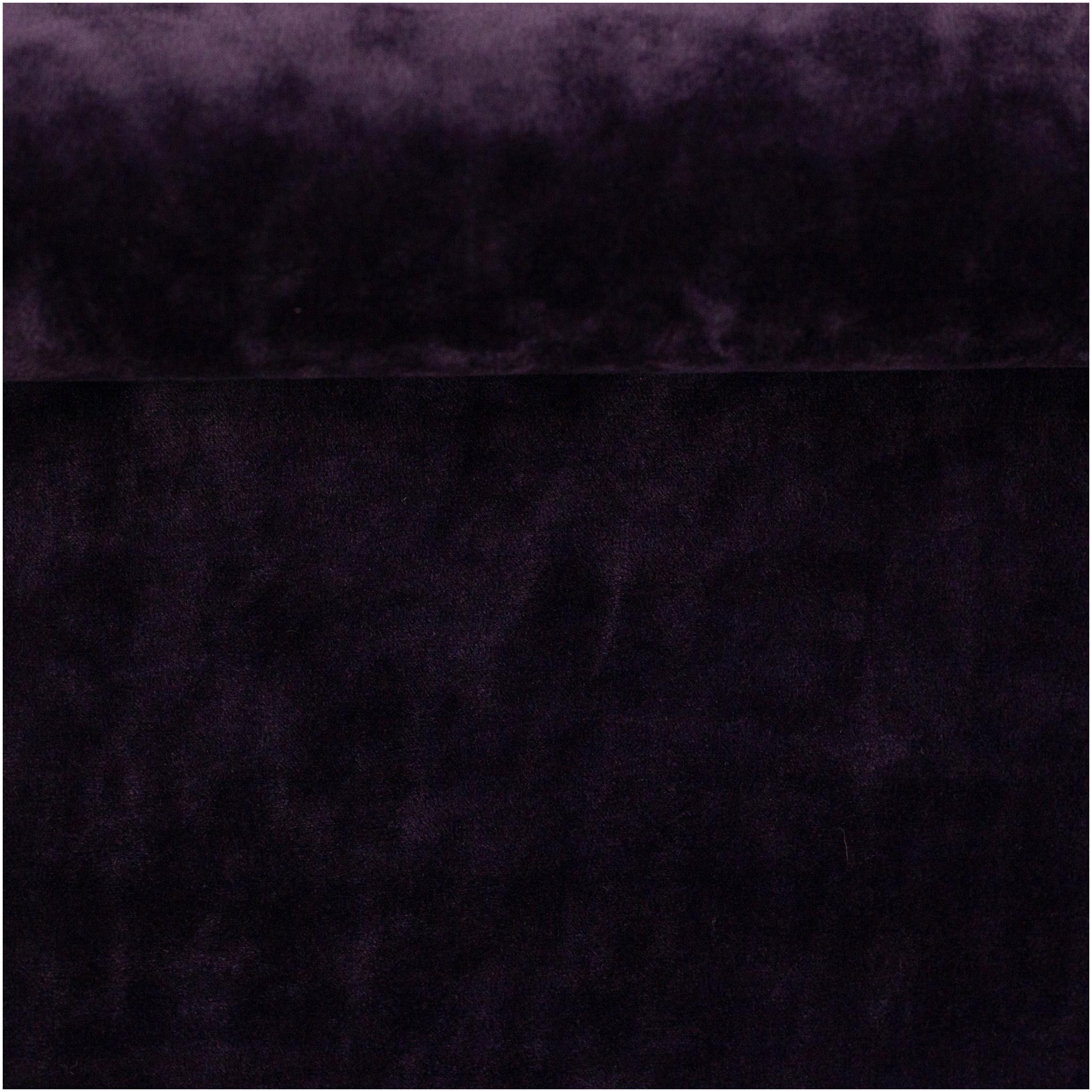 maDDma Stoff Velours-Strech Samt Samtstoff ab 0,5mx1,5m Nicky Kostümstoff uni, aubergine