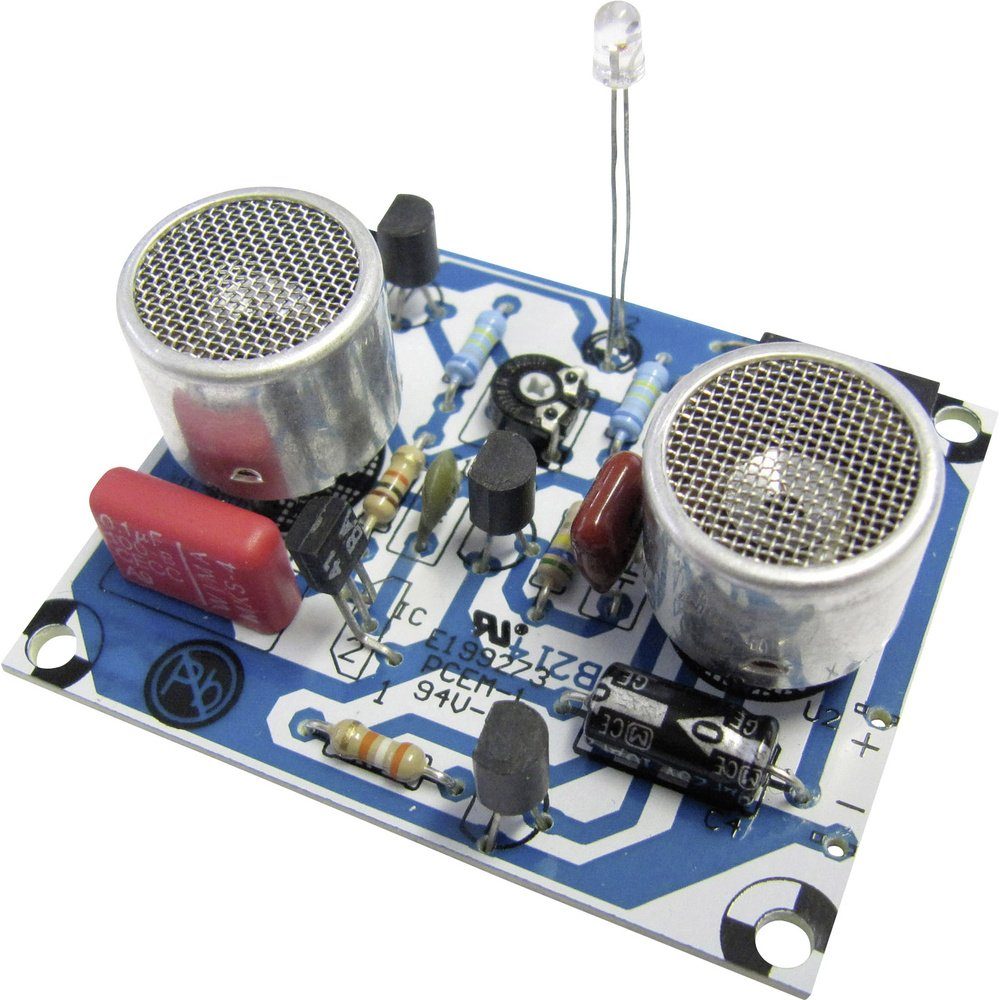 Sensor Kemo B214 Ultraschall-Abstandswarner Bausatz 9 V/DC, 12 V/DC