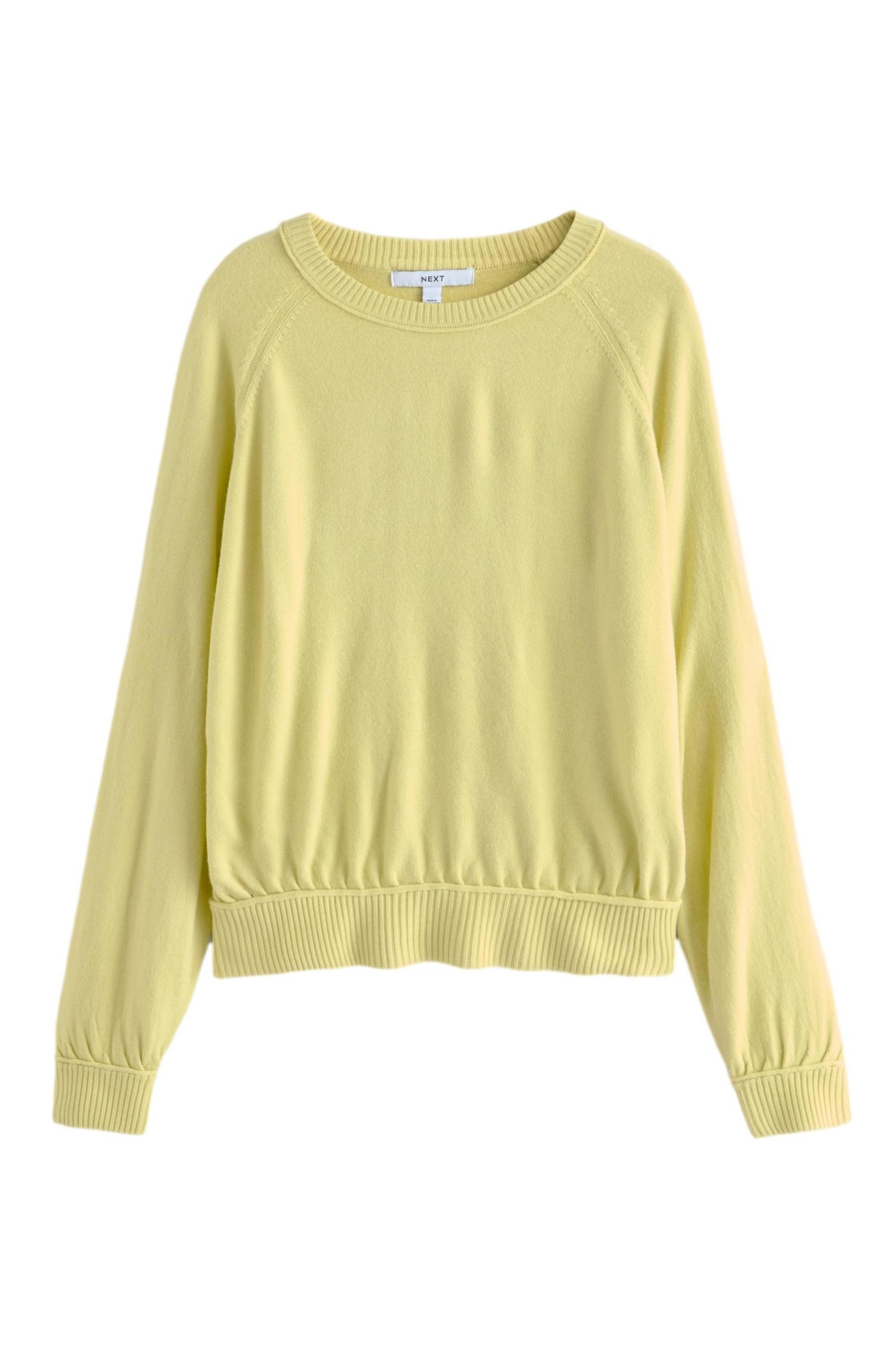 Next Rundhalspullover Weiches Strick-Sweatshirt mit Rundhalsausschnitt günstig online kaufen