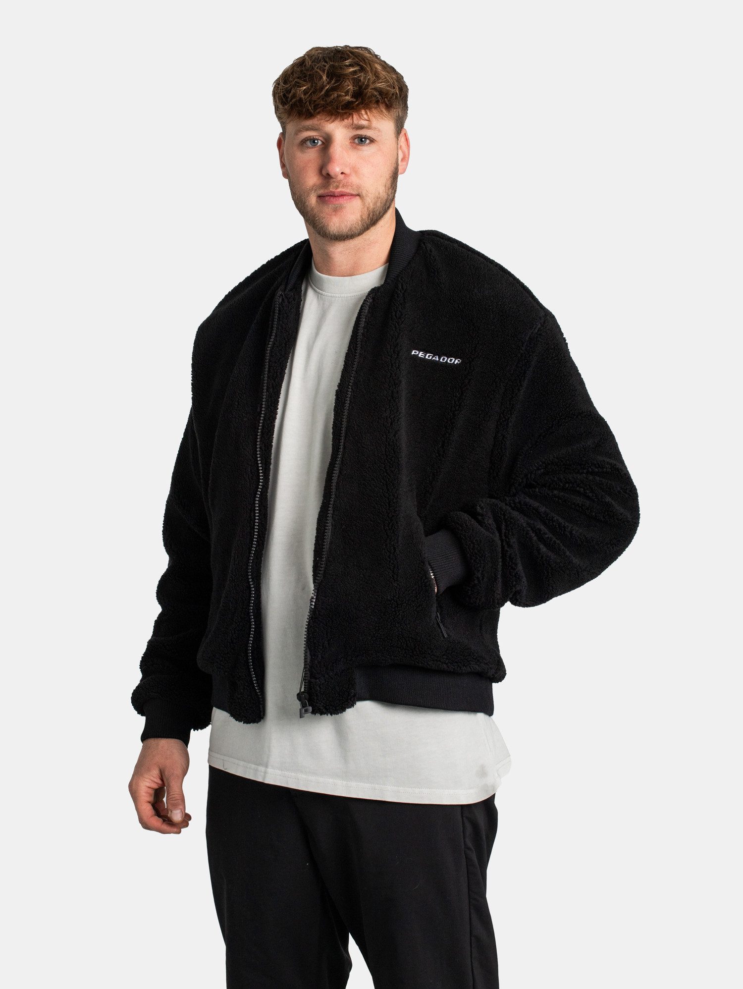 PEGADOR Bomberjacke Pegador Ember Teddy Bomberjacket