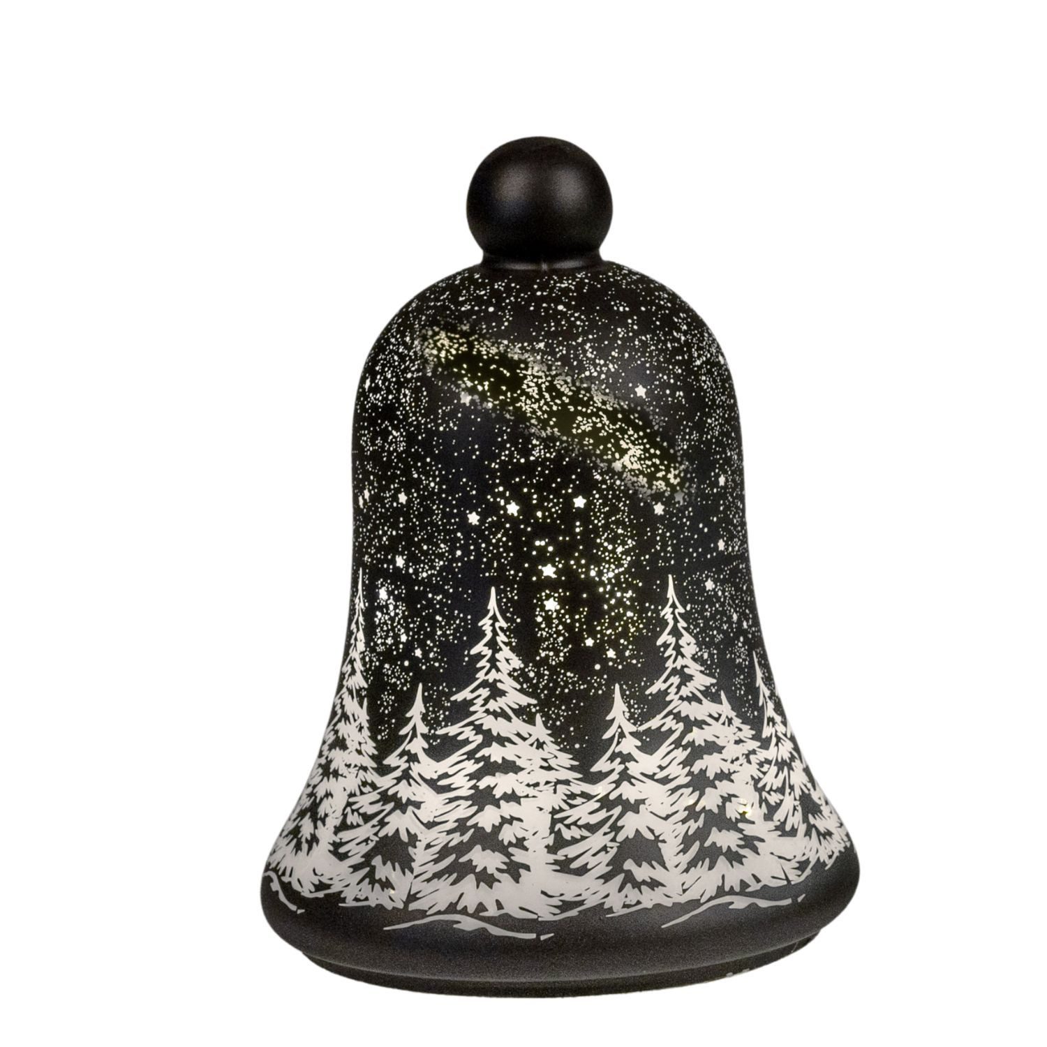 formano LED Dekoobjekt Frosty Winterwald, LED, Mit Timerfunktion, Schwarz, Winterwald, H: 17cm