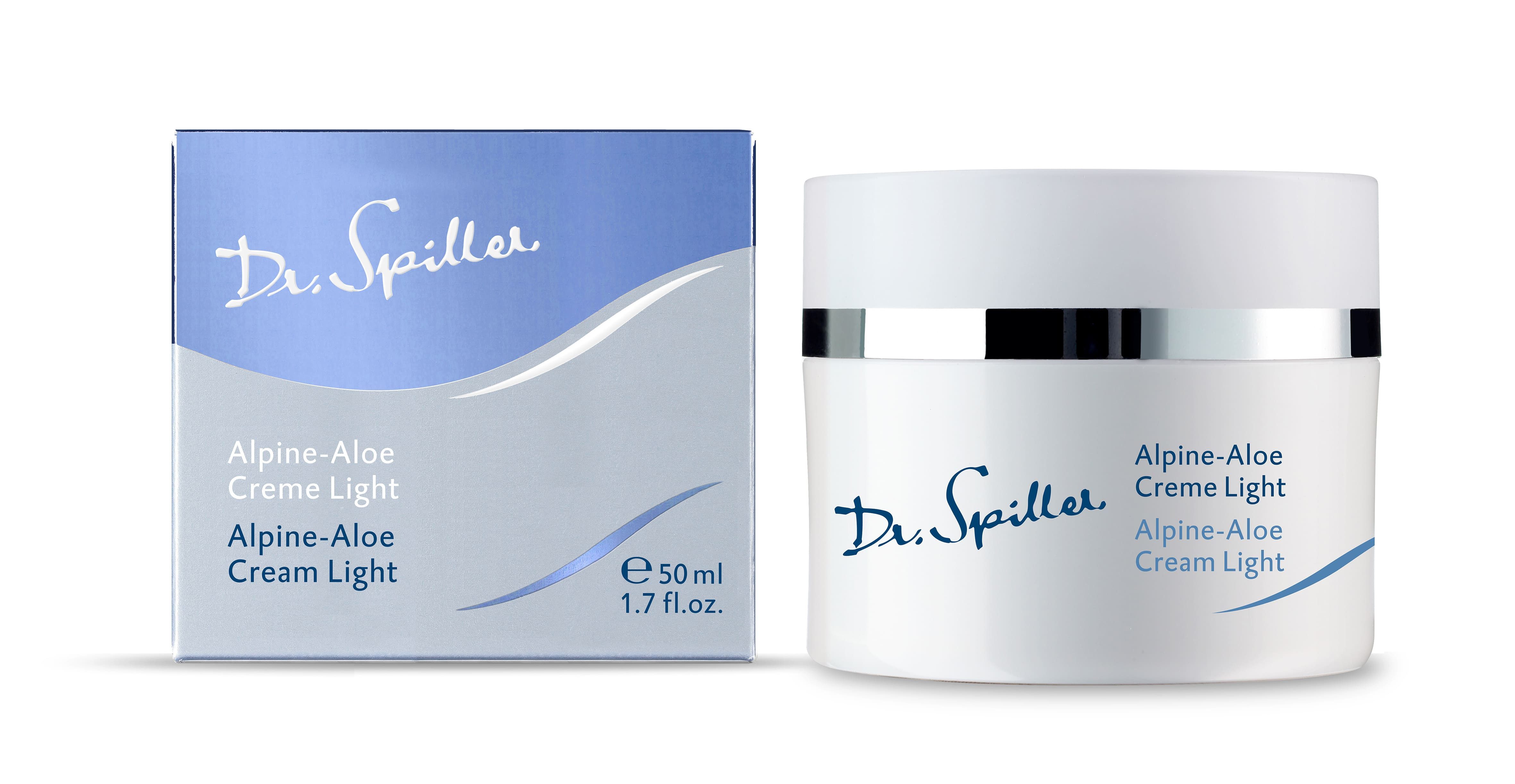 Dr. Spiller Gesichtspflege Dr. Spiller Alpine Aloe Creme Light 50 ml