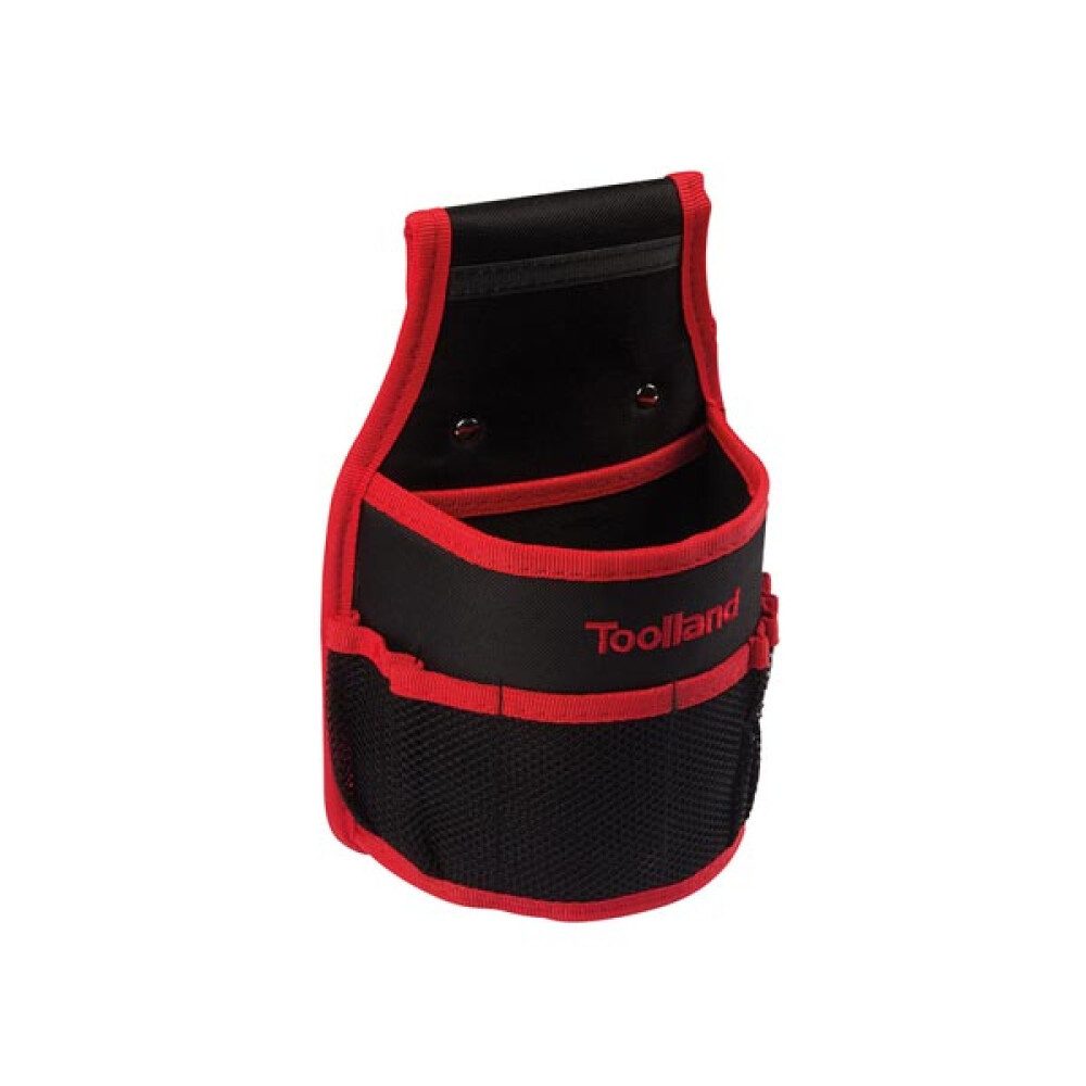 Toolland Sortimentskasten Toolland Nägel-Gürteltasche, Nylon, mit Fächern und Schlaufen, Schwarz (1 St)