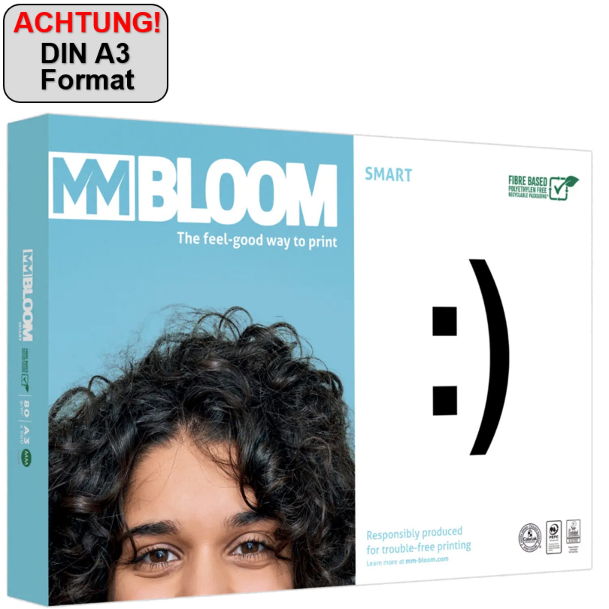 Kopierpapier Kopierpapier Smart 9948B80 B A3 80g 500 Blatt