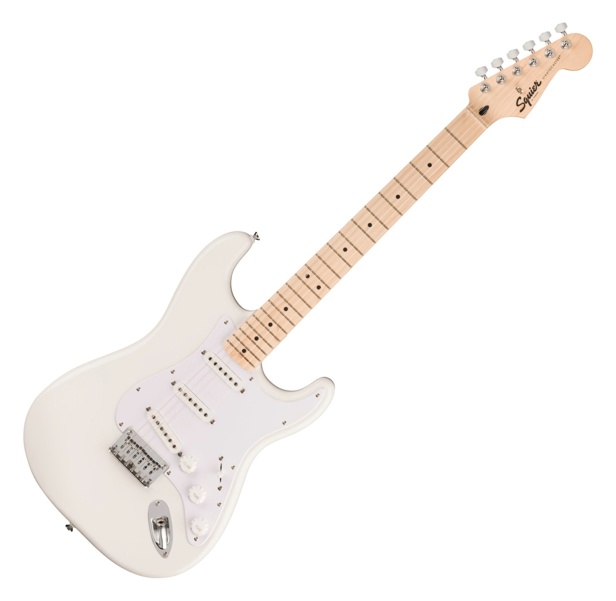Squier E-Gitarre Sonic Stratocaster HT Arctic White, Stratocaster