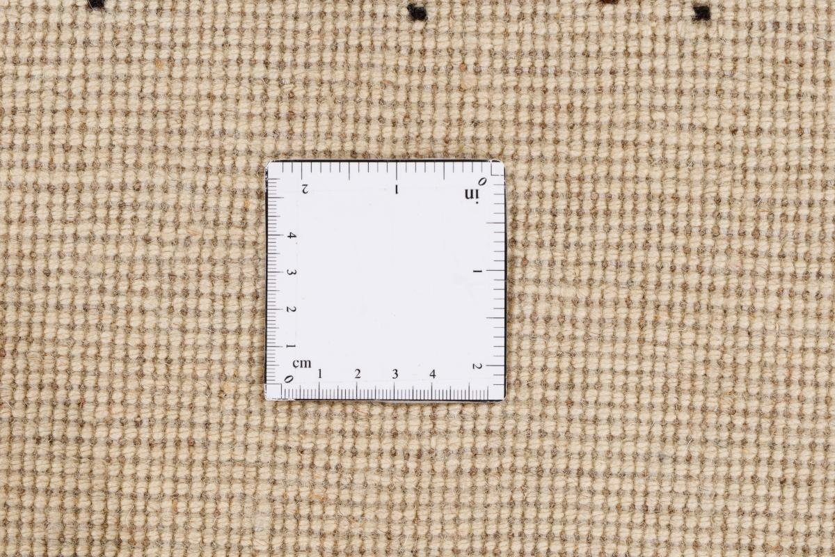 Orientteppich Perser Gabbeh rechteckig, 206x304 Moderner Nain Orientteppich, Yalameh Trading, 18 mm Handgeknüpfter Höhe