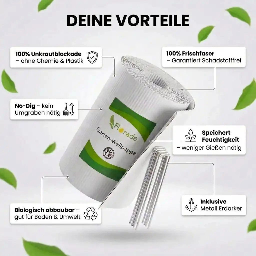 Florade Unkrautvlies, (25-St)
