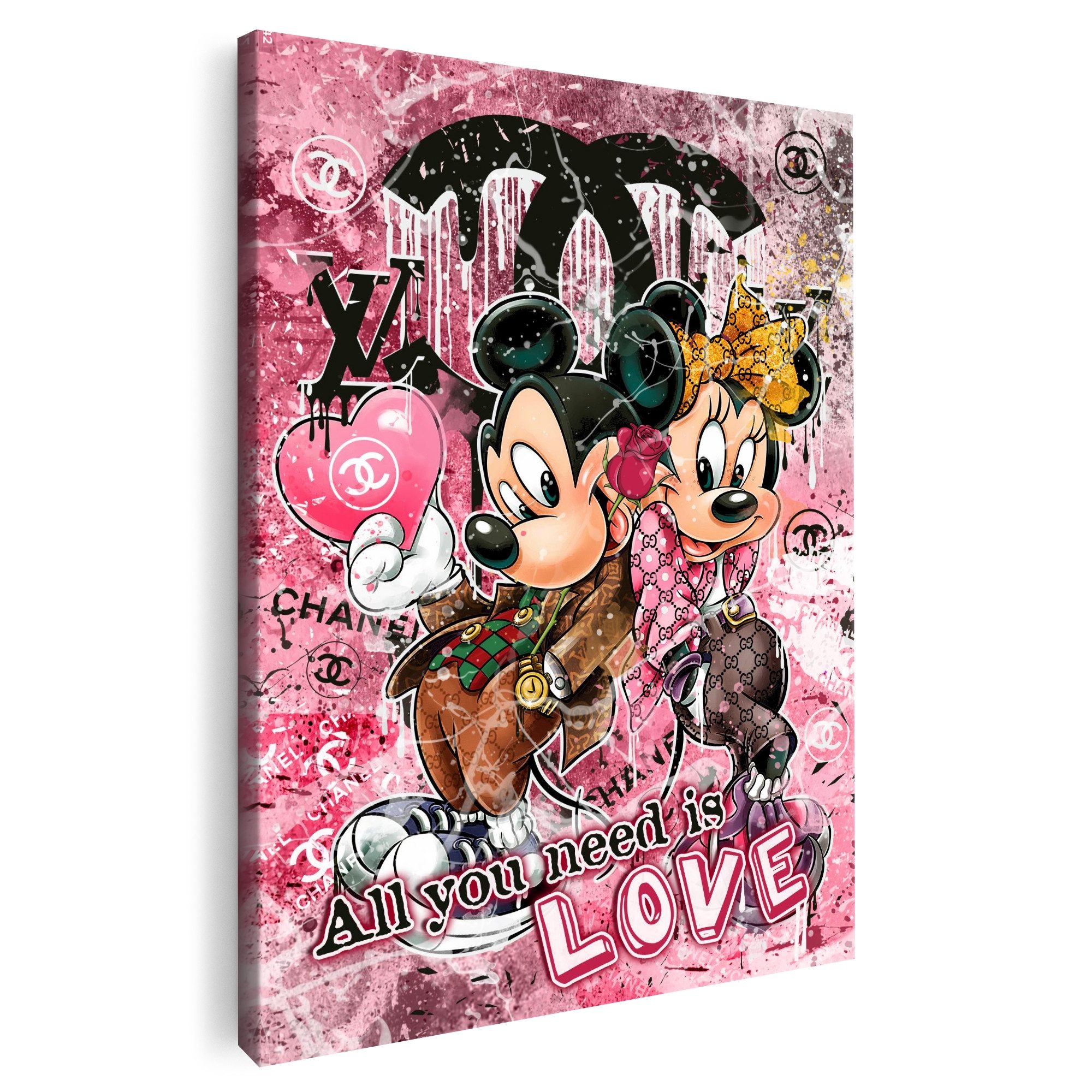 Artmazing Leinwandbild All You Need Is günstig online kaufen