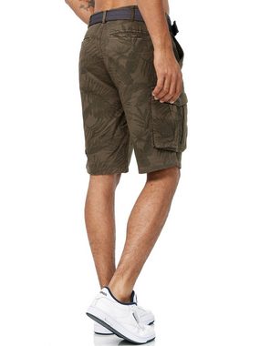 Cargoshorts A201 Cargo Shorts inkl. abnehmbarem Gürtel