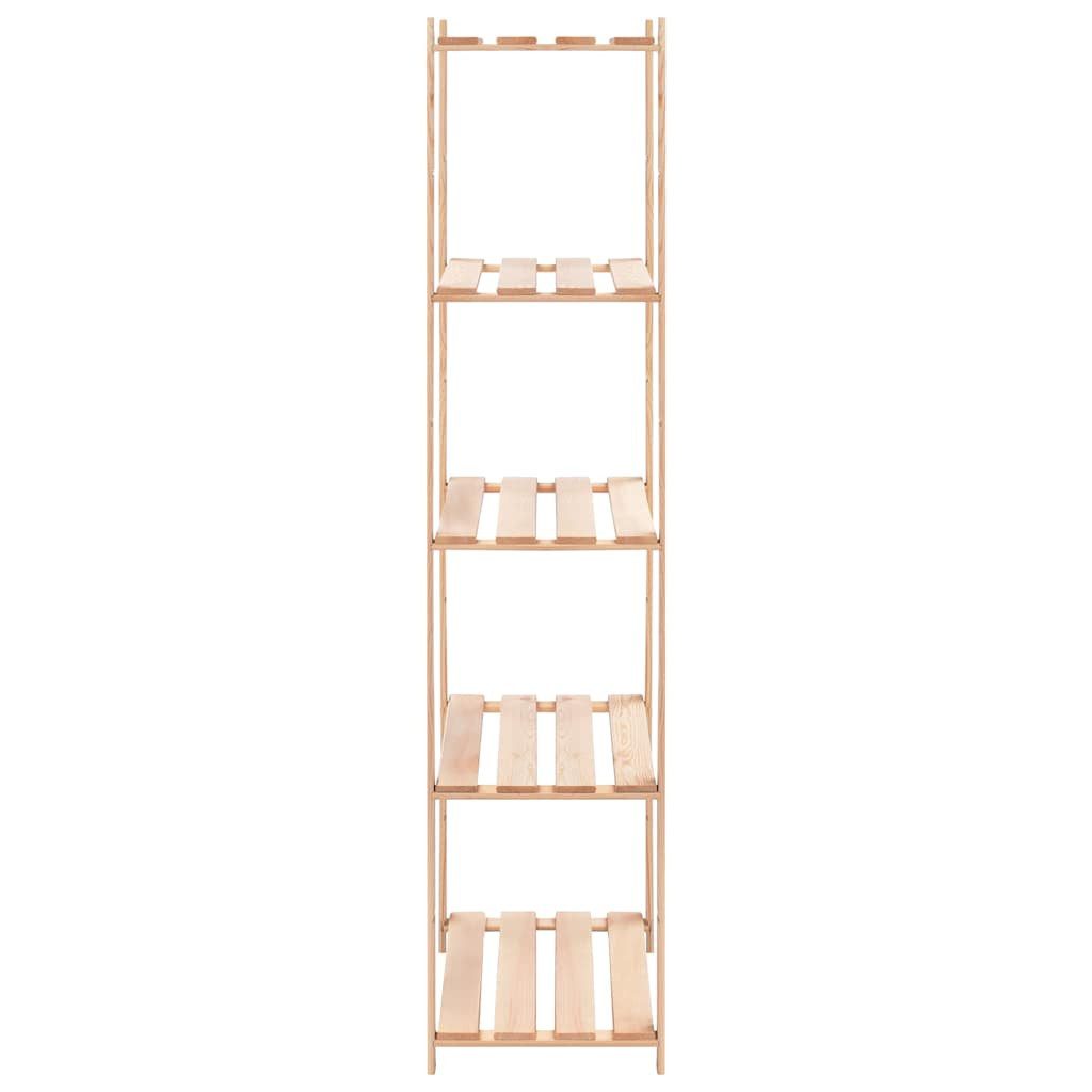 vidaXL Schwerlastregal Lagerregale 5 Böden 2 Stk. 80×38×170cm Kiefer Massivholz 250kg, 2-tlg., 2x Kiefer Massiv Lagerregal 5 Böden 250kg Kellerregal Holzregal R – Bild 4 von 5
