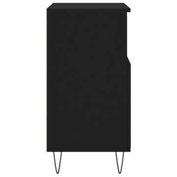 vidaXL Sideboard Sideboard Schwarz 60x35x70 cm Holzwerkstoff (1 St)