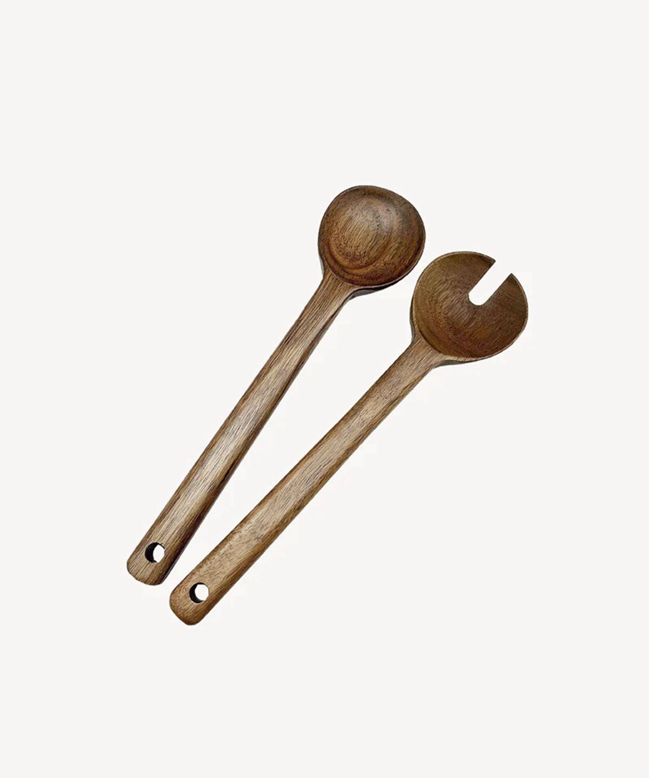 COFI 1453 Salatbesteck Akazie Luno (2-tlg), 2-teilig aus Akazienholz - 35 cm