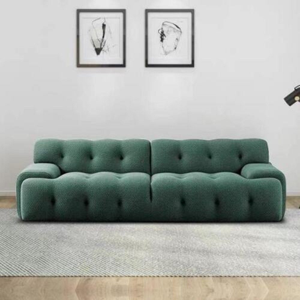 JVmoebel 3-Sitzer Exklusives luxuriöse 3-Sitzer-Sofa Stoffsitz moderne Textilmöbel, 1 Teile, Made in Europa