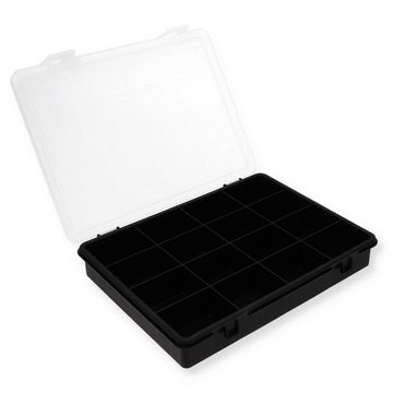 GarPet Sortimentskasten 4x Sortimentskasten Sortimentskoffer Kleinteile Organizer Magazin Box