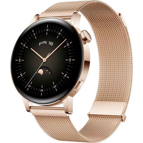 Huawei WATCH GT3 Smartwatch (3,35 cm/1,32 Zoll), 3 Jahre Herstellergarantie