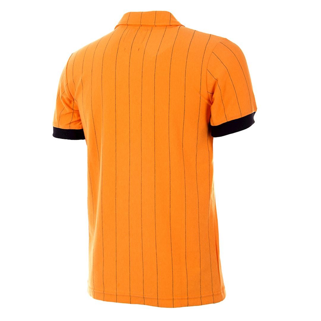COPA Fußballtrikot Retro Niederlande 1983 Bestick Vereinsemblem