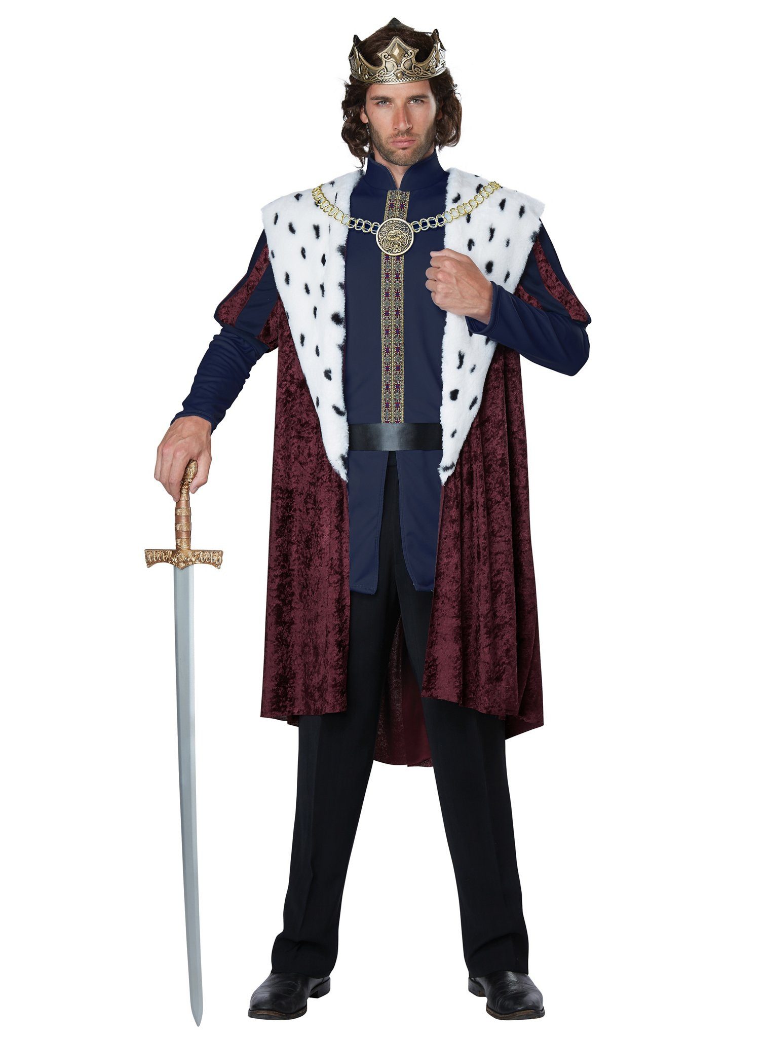 Metamorph König-Kostüm Edler Märchenkönig Kostüm, Feiner Zwirn für gute Könige