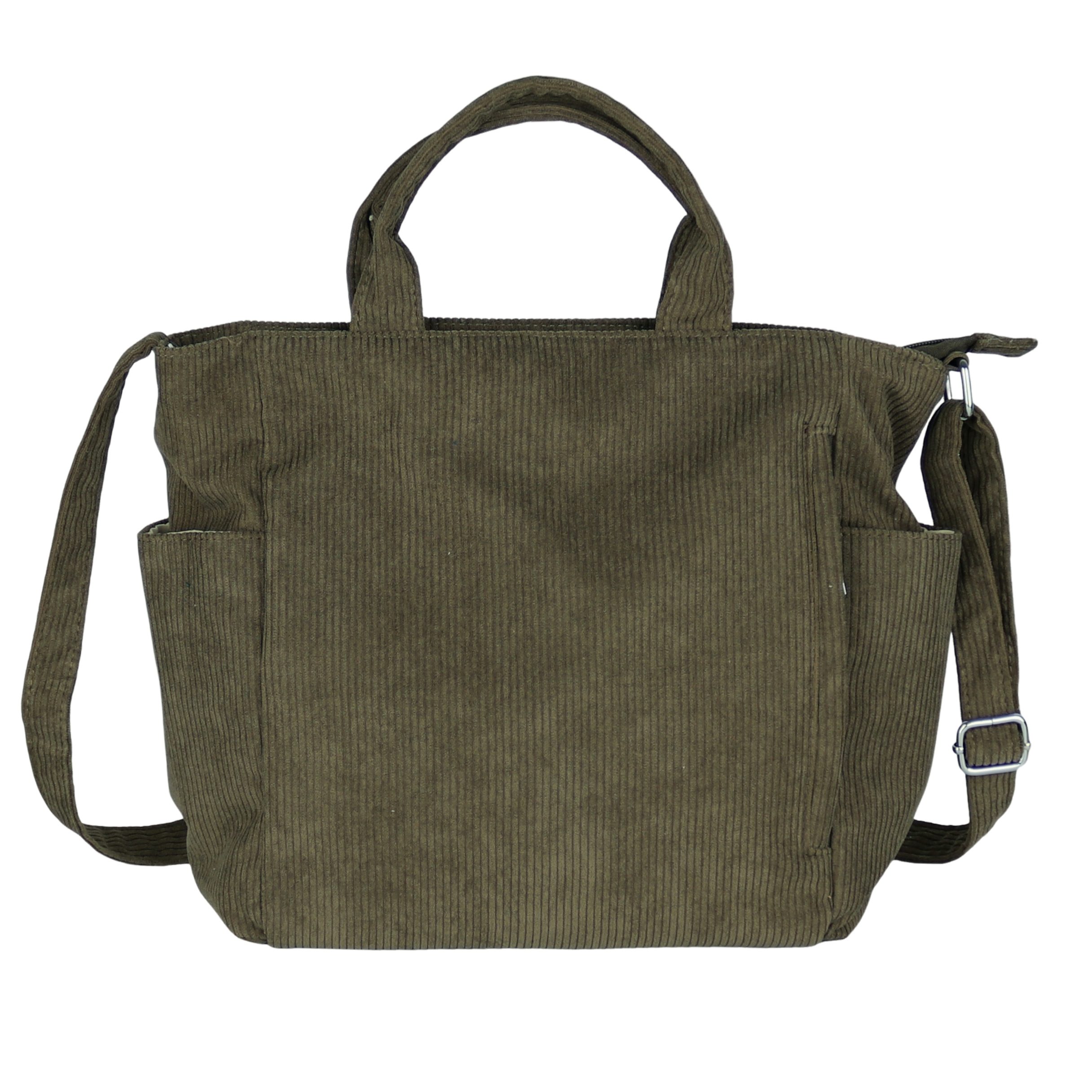 MIRROSI Schultertasche Damen Umhämngetasche aus Cord, günstig online kaufen