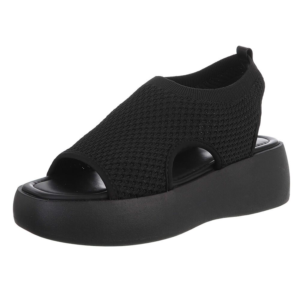 Ital-Design Atmungsaktive Plattformsandale für Damen im günstig online kaufen