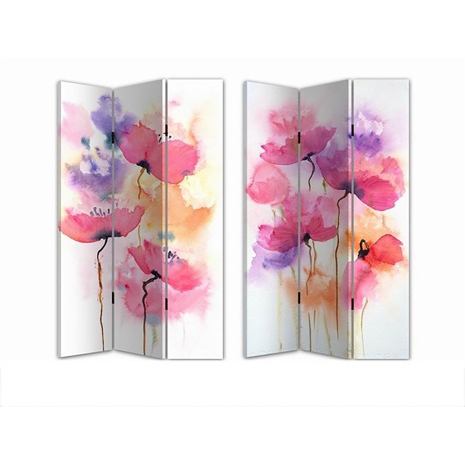 HTI-Line Paravent Paravent Poppy (Stück, 1 St., 1 Paravent), Raumteiler Sic günstig online kaufen